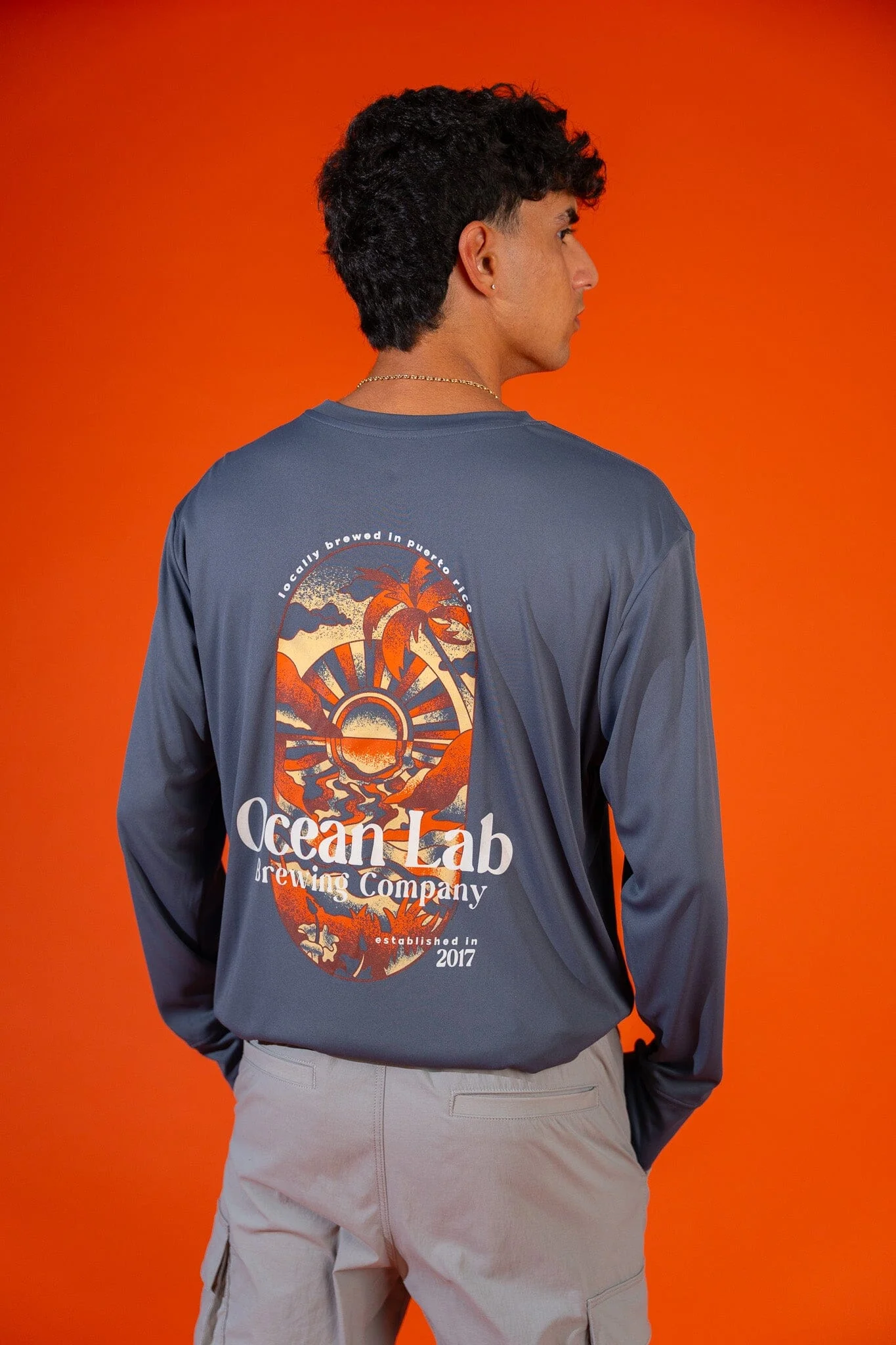 Amber Sunset Long Sleeve Rashguard