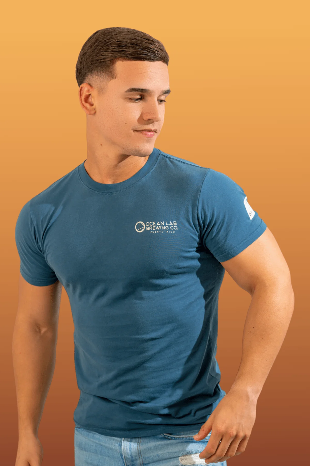 Amber Sunset Short Sleeve T-Shirt - Image 7