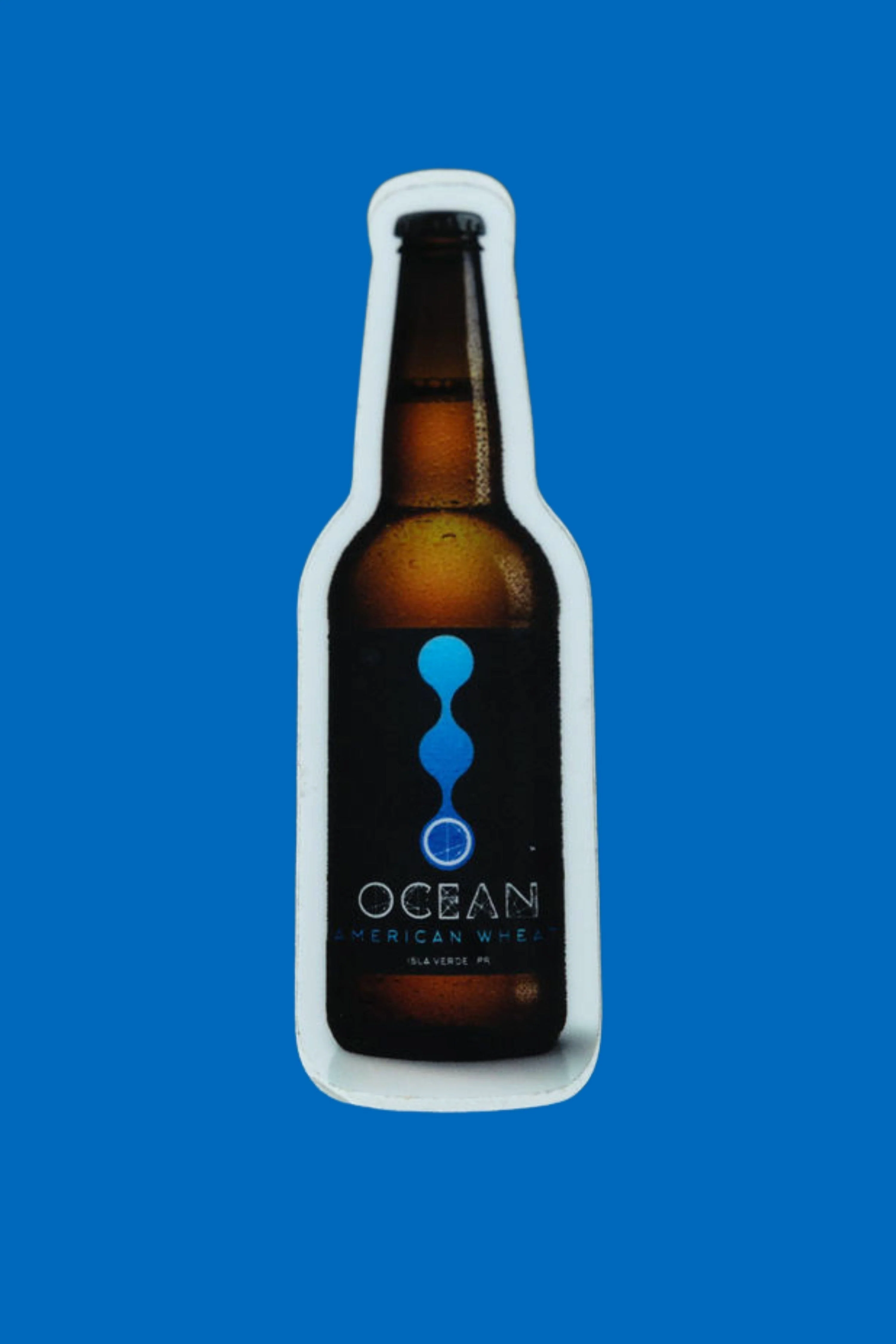 American Wheat Bottle Sticker