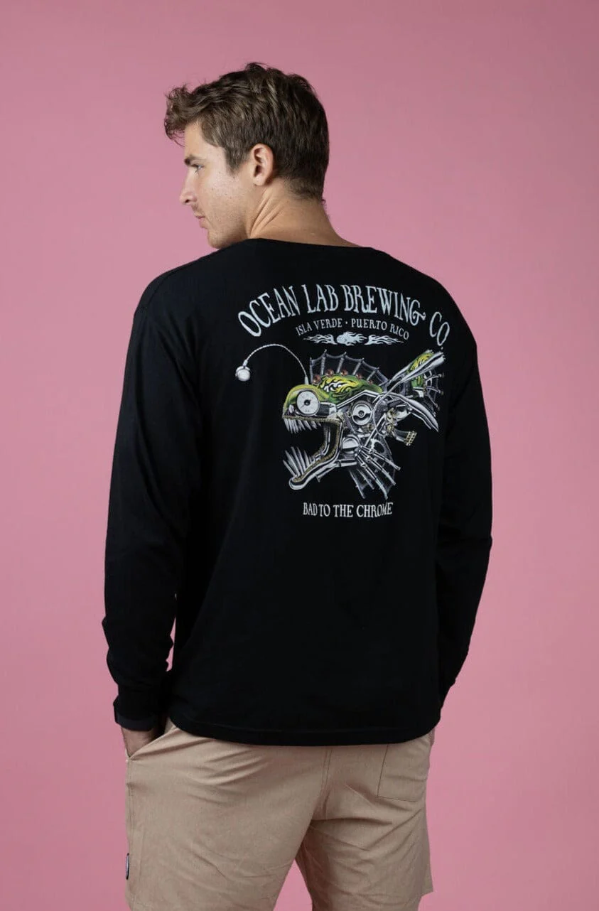 Bad To The Chrome Long Sleeve T-shirt - Black - Image 4
