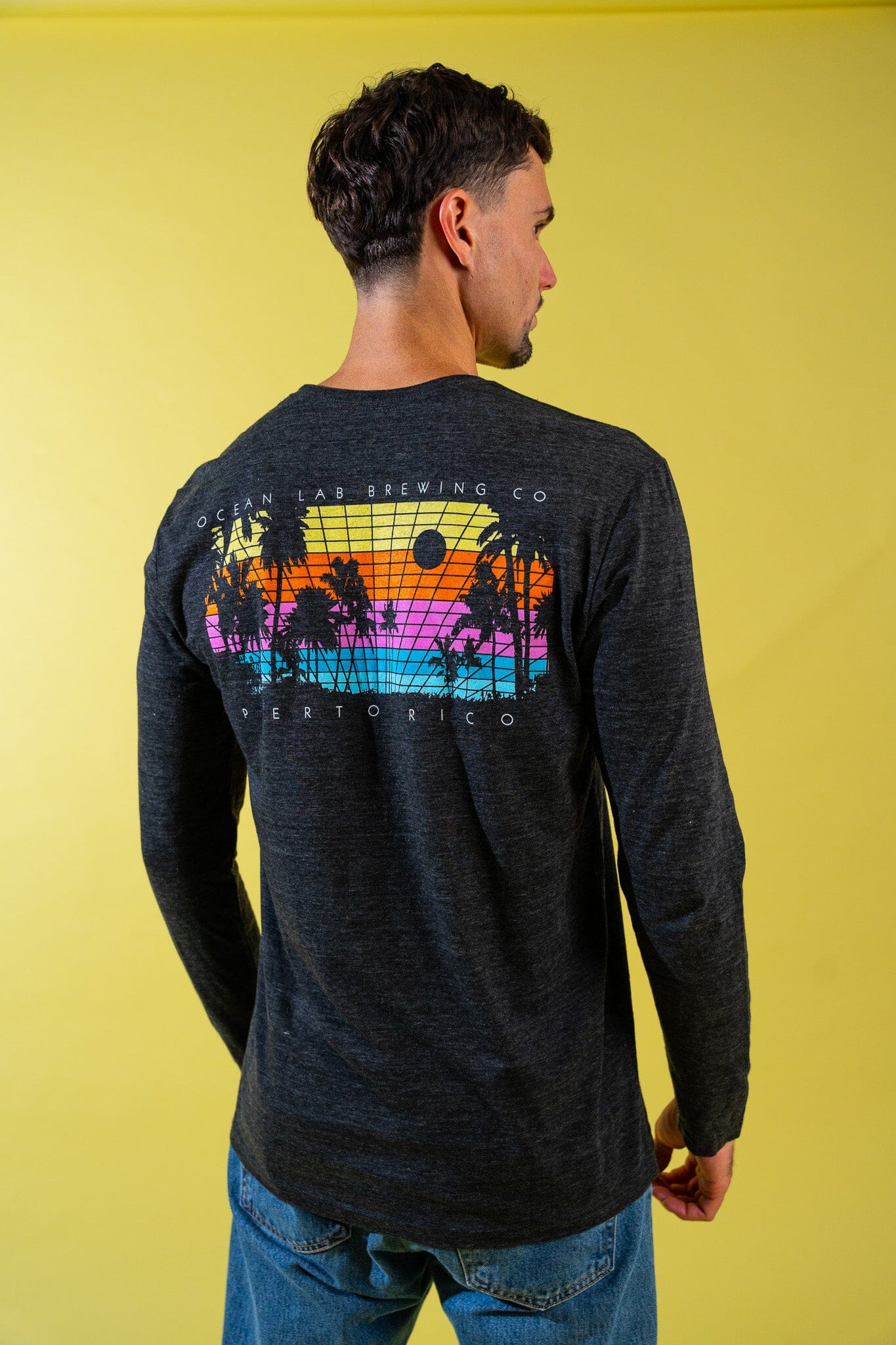 Beats Tri-Blend Long Sleeve T-Shirt - Image 3
