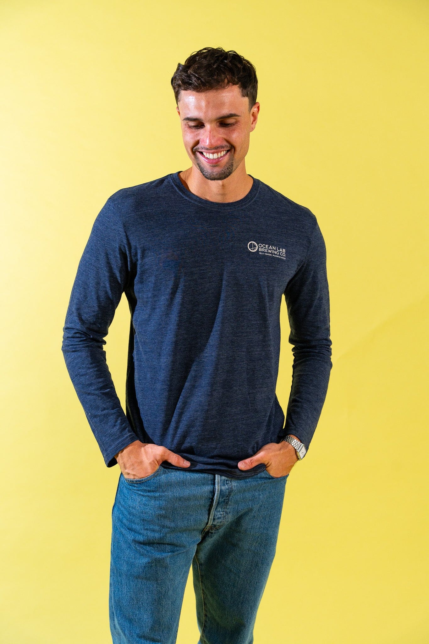 Beats Tri-Blend Long Sleeve T-Shirt - Image 6