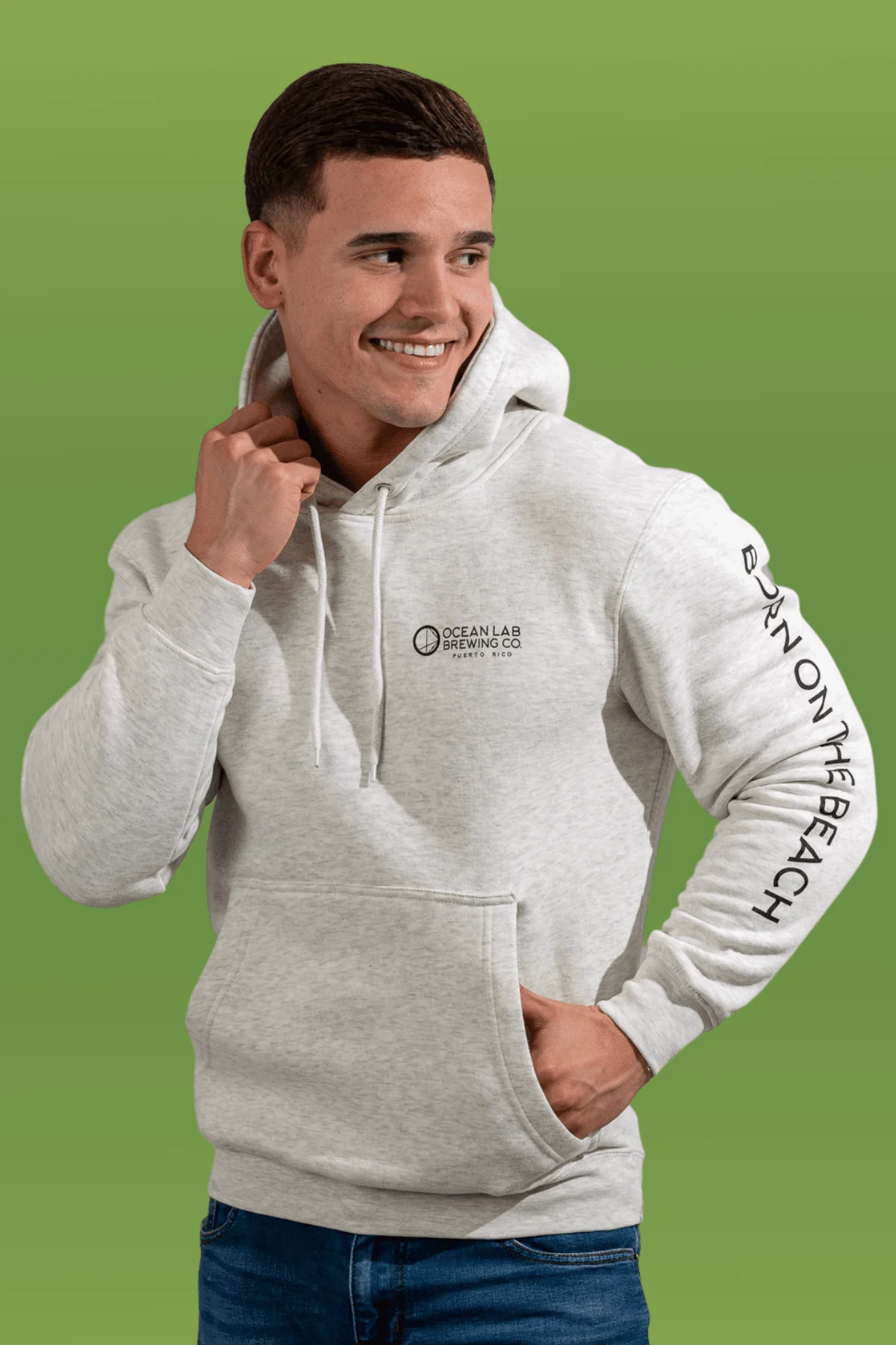Beer'd Hopster Classic Fleece Hoodie - Image 2
