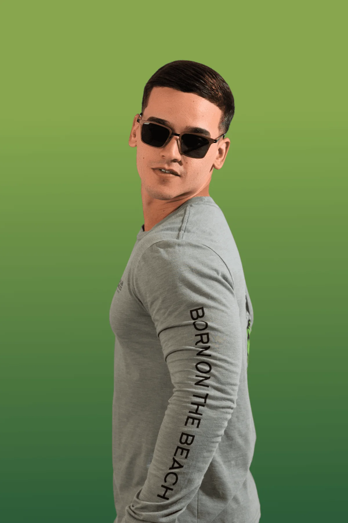 Beer'd Hopster Tri-Blend Long Sleeve T-Shirt - Image 6