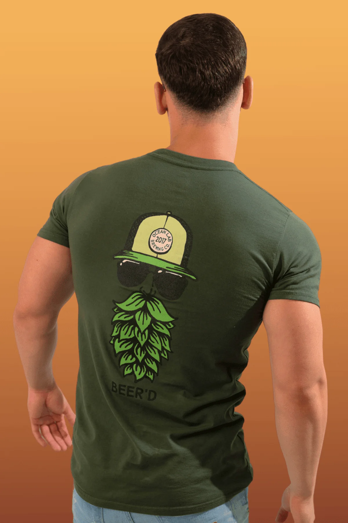 Beer'd Hopster Short Sleeve T-Shirt - Image 2
