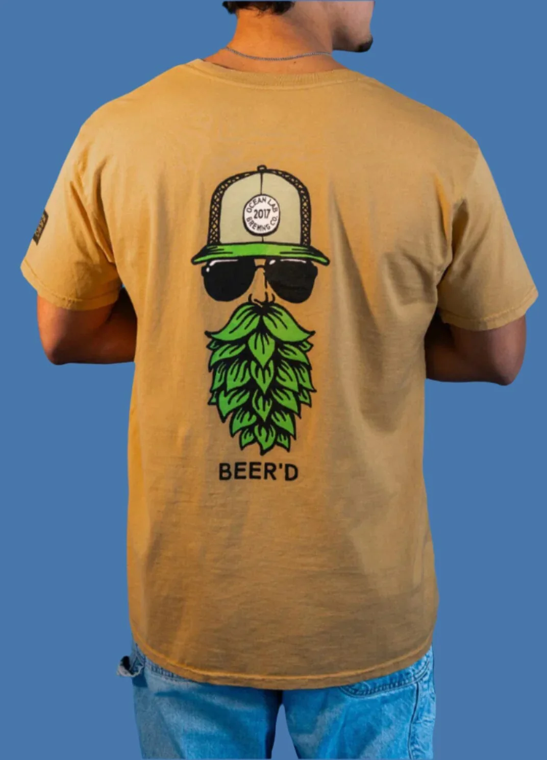 Beer'd Hopster Short Sleeve T-Shirt - Image 3