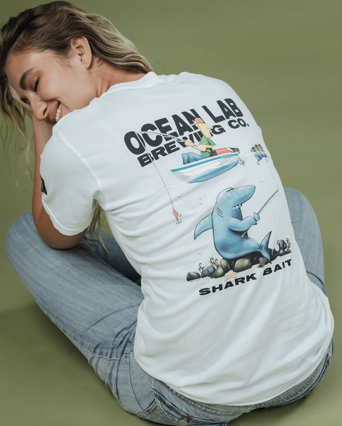 Beware Of Sharks Short Sleeve T-Shirt - Image 6