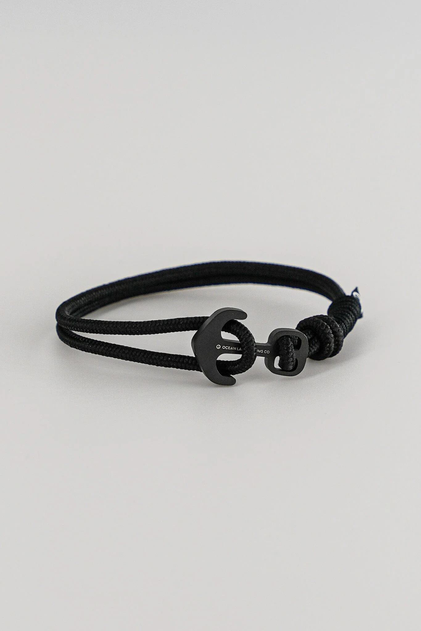 Black Anchor Bracelet