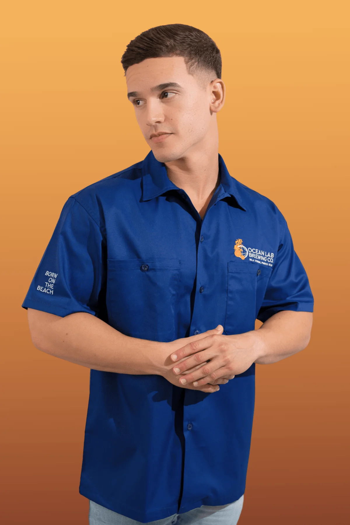 BOB Brewer's Shirt - Royal Blue - Image 3