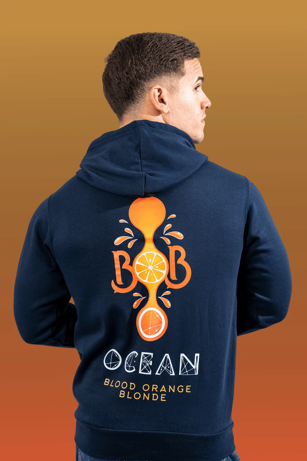 BOB Pull Over Hoodie - Navy