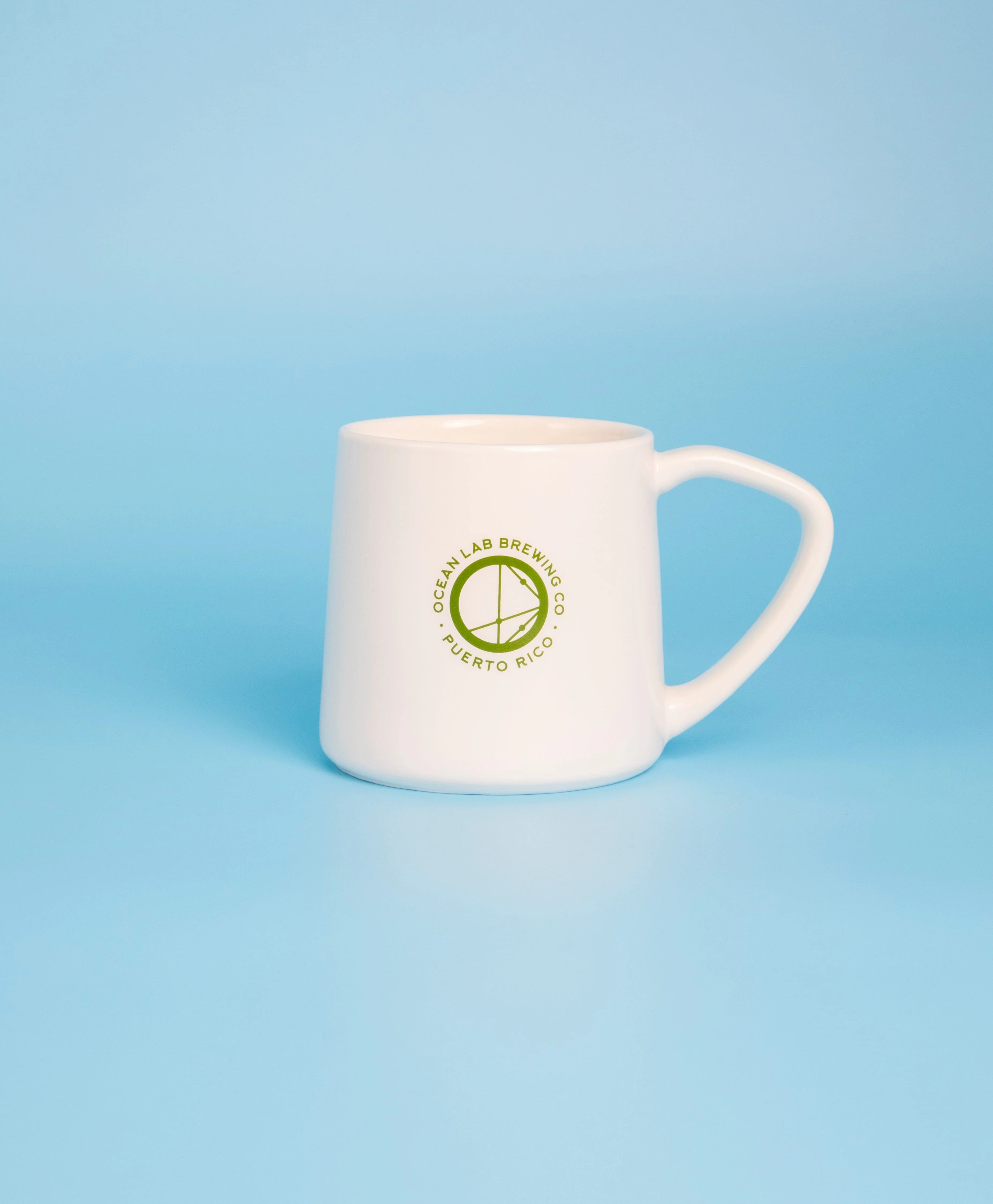 Ceramic Coffee Cup Closed Handle - 15oz - Image 7