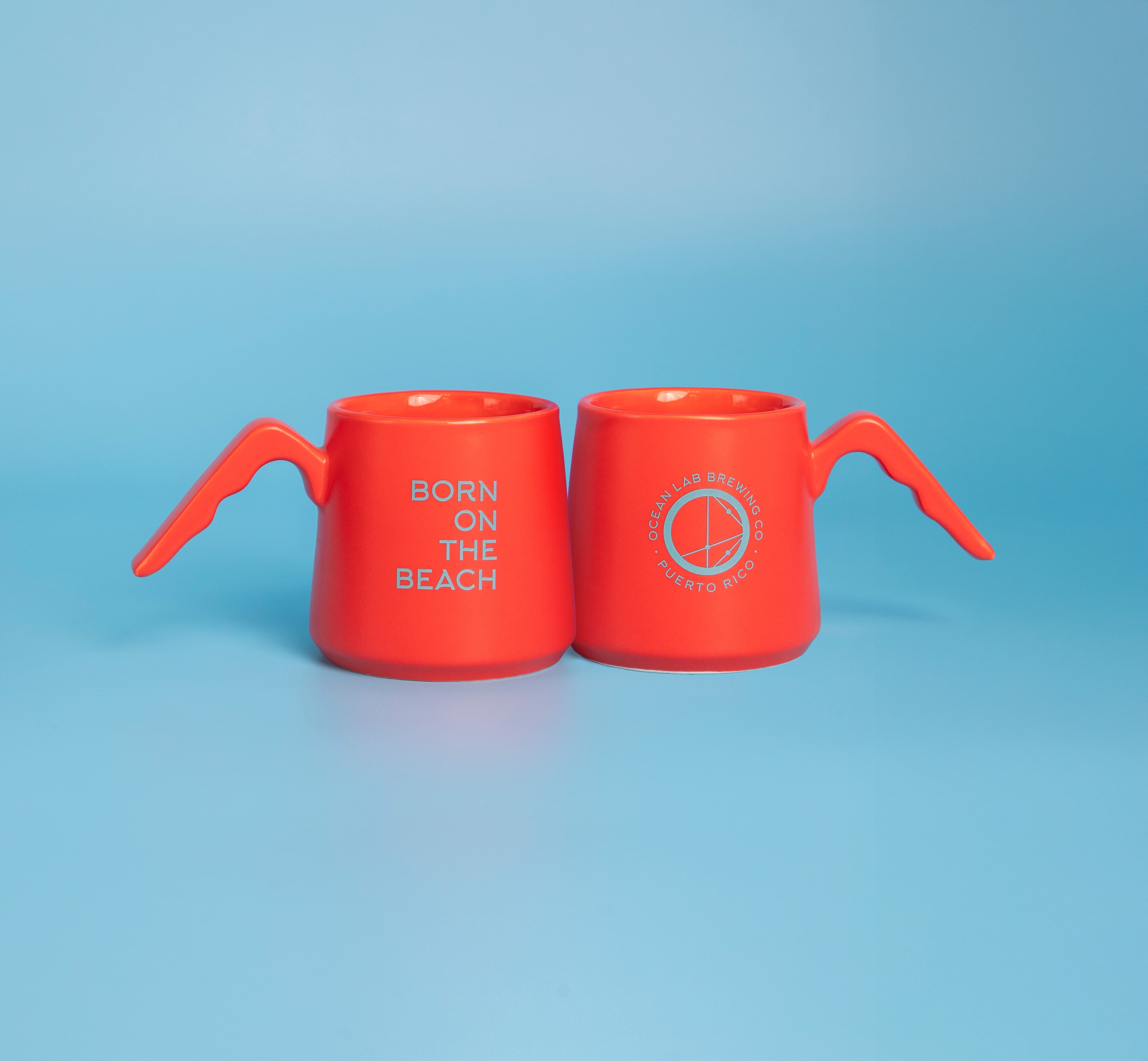 Ceramic Coffee Cup Open Handle - 8oz - Image 23