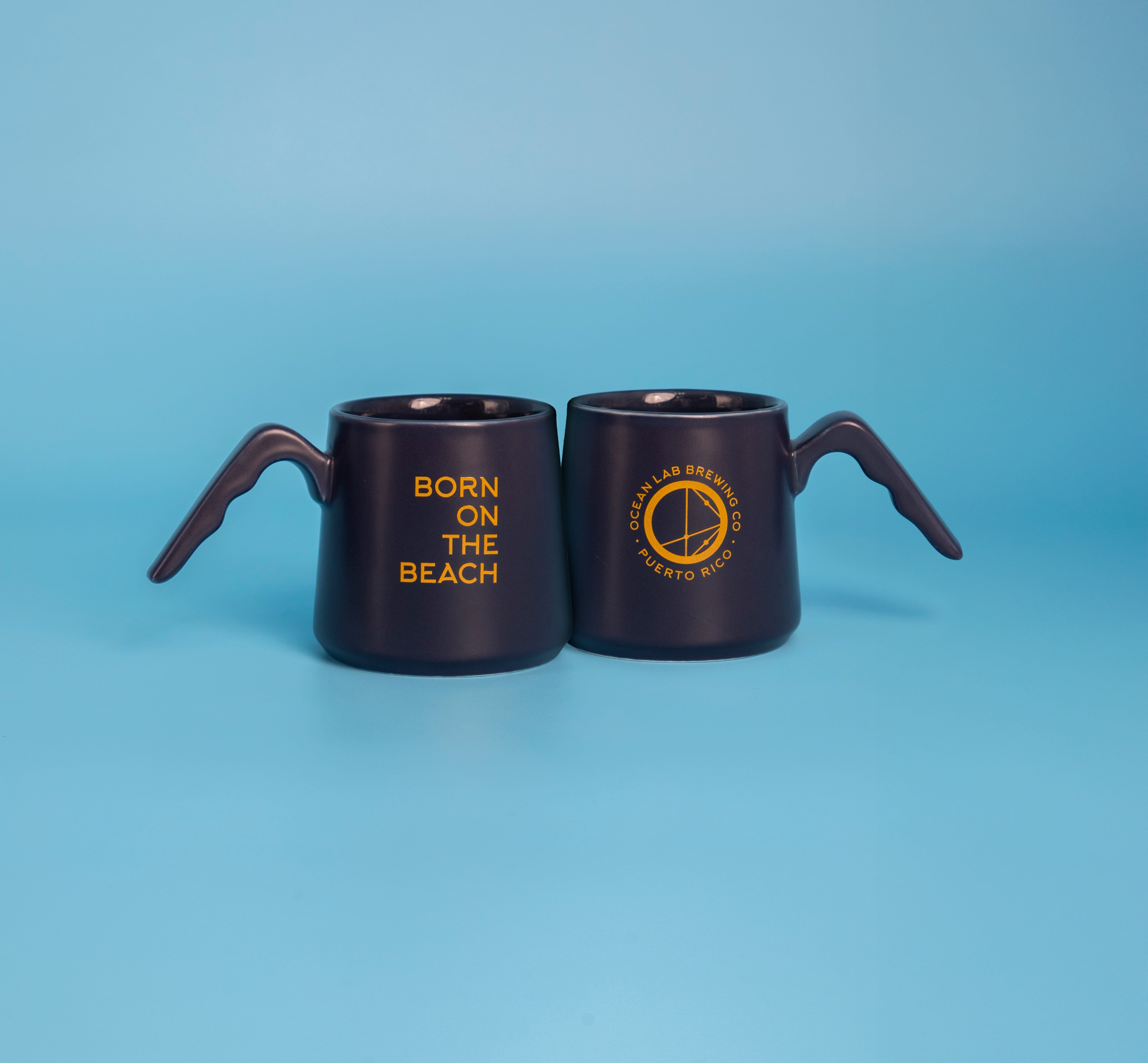 Ceramic Coffee Cup Open Handle - 8oz - Image 24