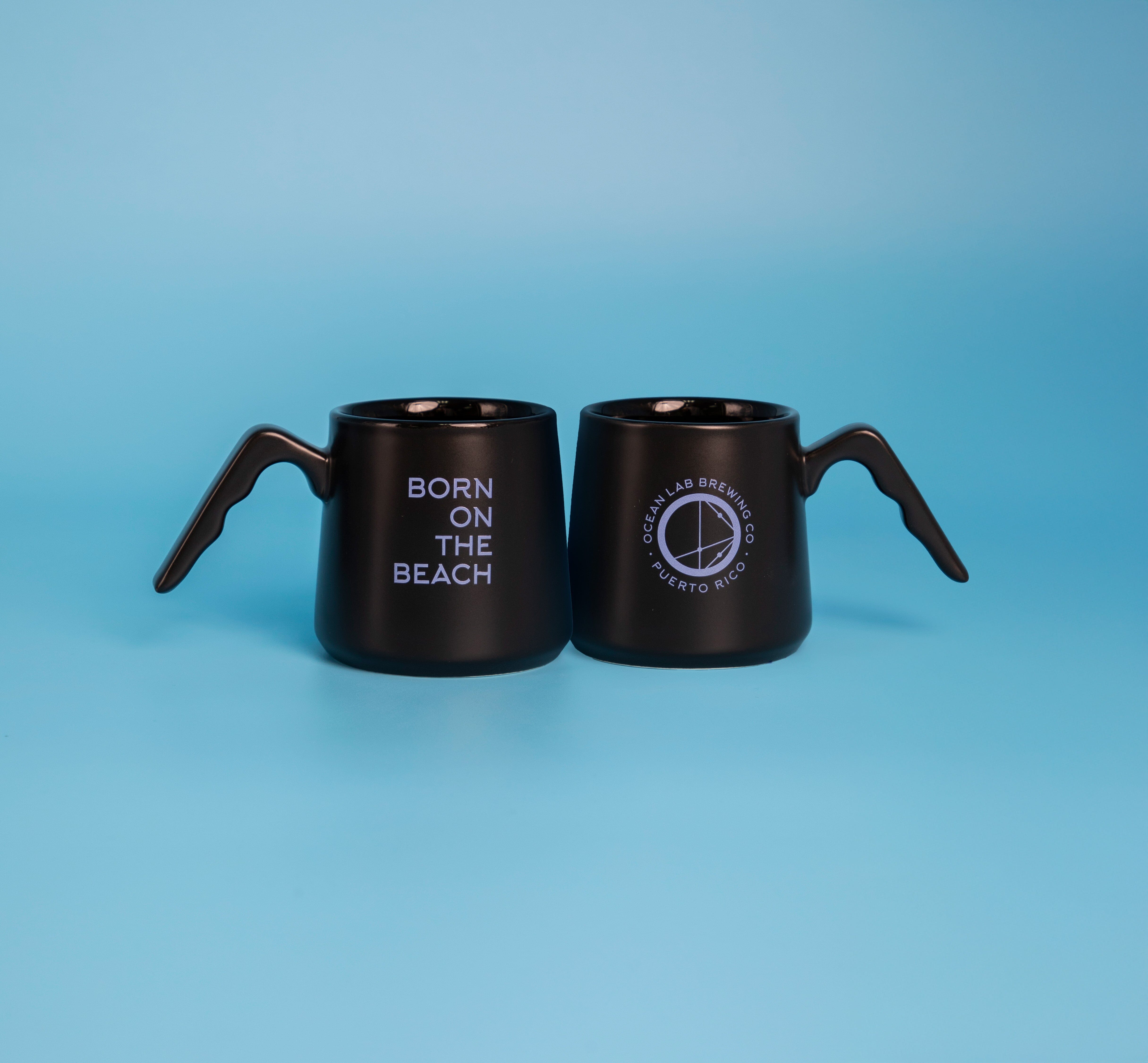Ceramic Coffee Cup Open Handle - 8oz - Image 30