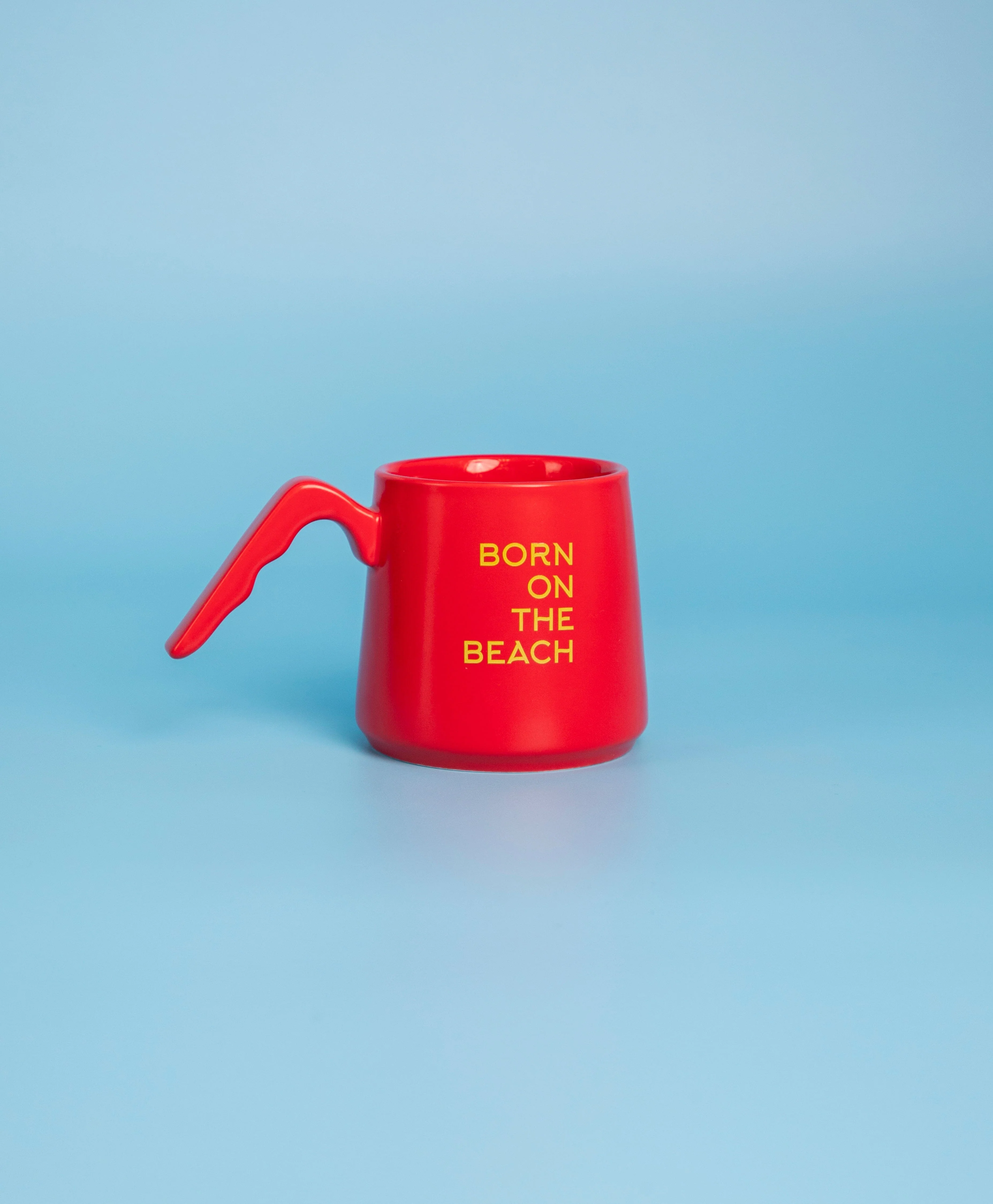 Ceramic Coffee Cup Open Handle - 8oz - Image 6