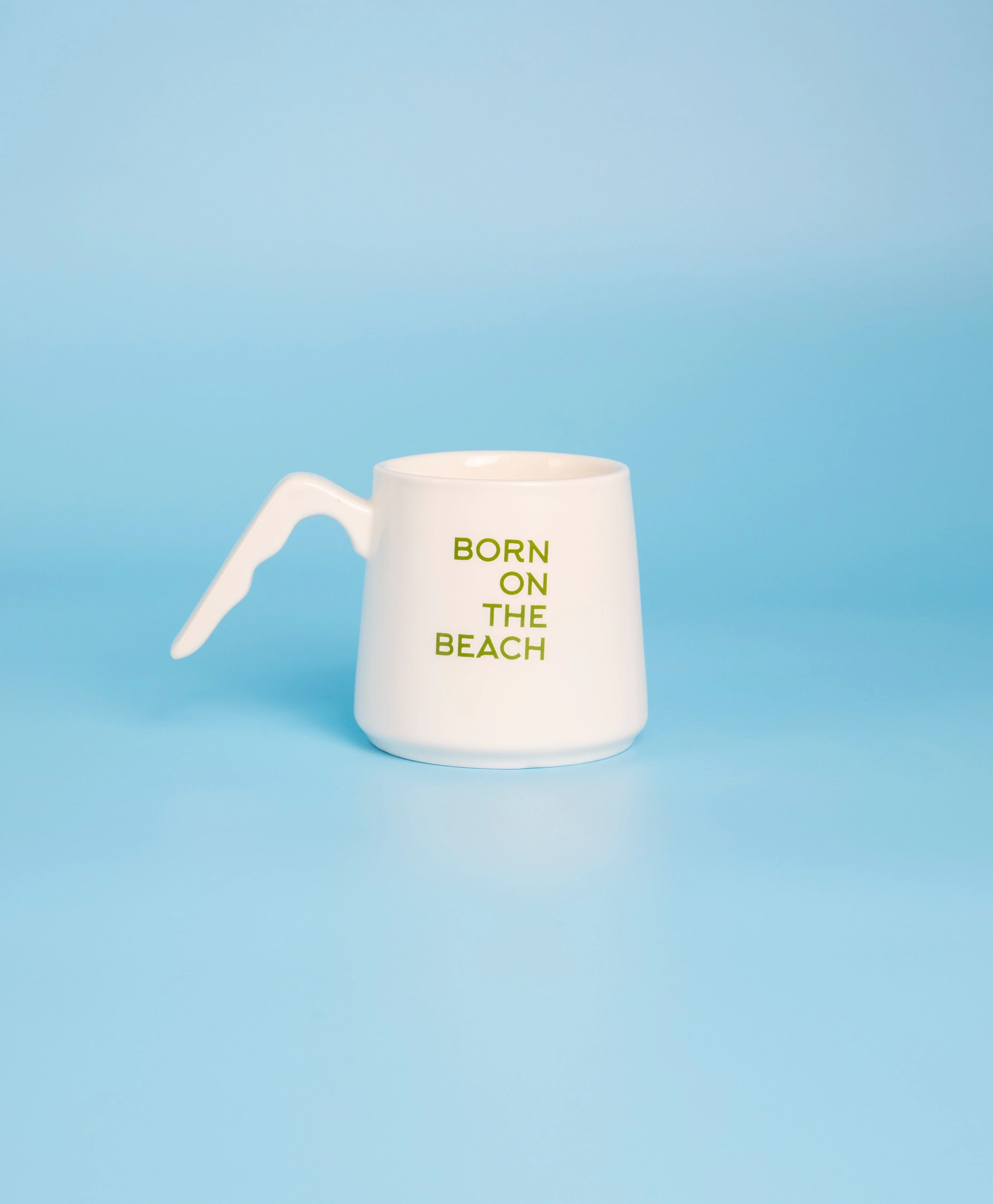 Ceramic Coffee Cup Open Handle - 8oz - Image 9