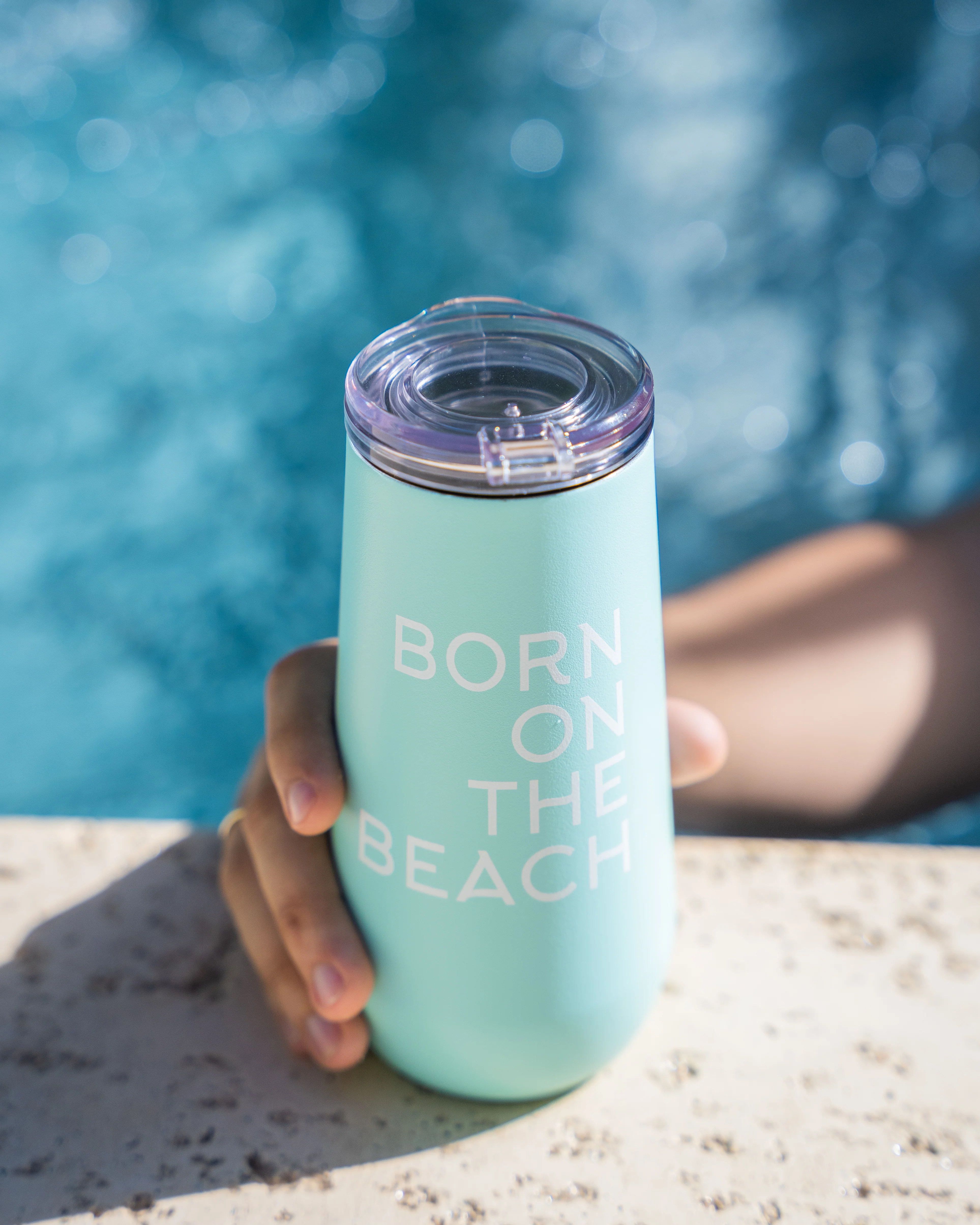 Champagne Flute Tumbler - Mint - Image 7