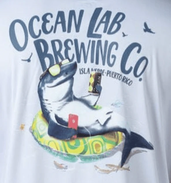 IPA Chilling Shark Short Sleeve T-Shirt - Image 3