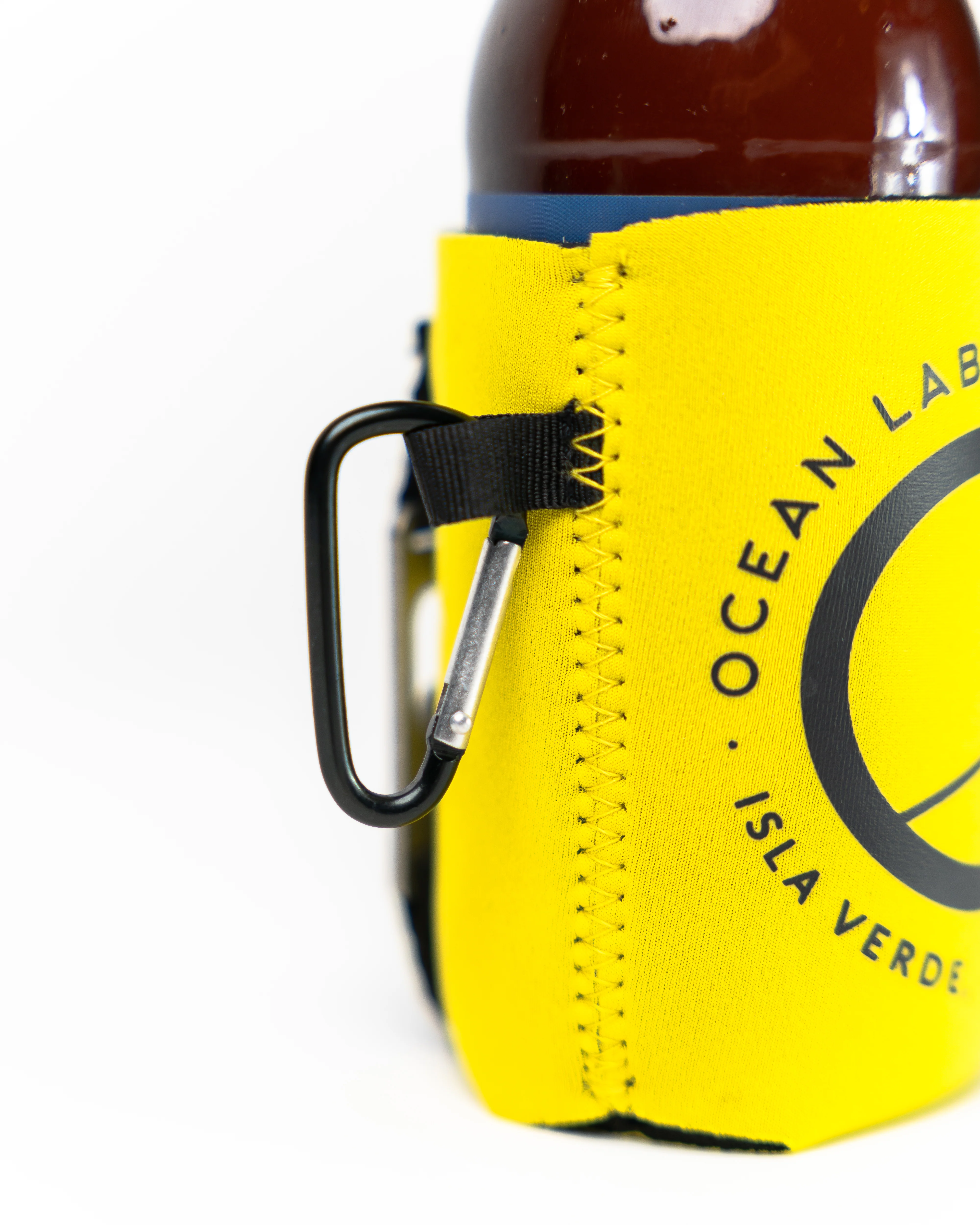 Ocean Lab Logo Can Insulator - Yellow - Image 3