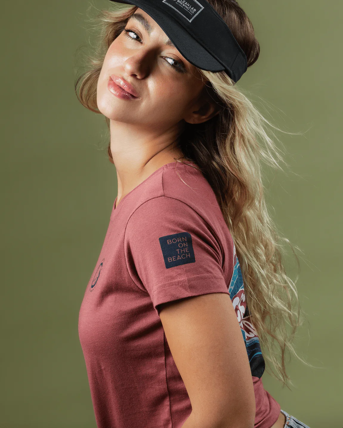 Ocean Motion Ladies Short Sleeve Tee - Image 3