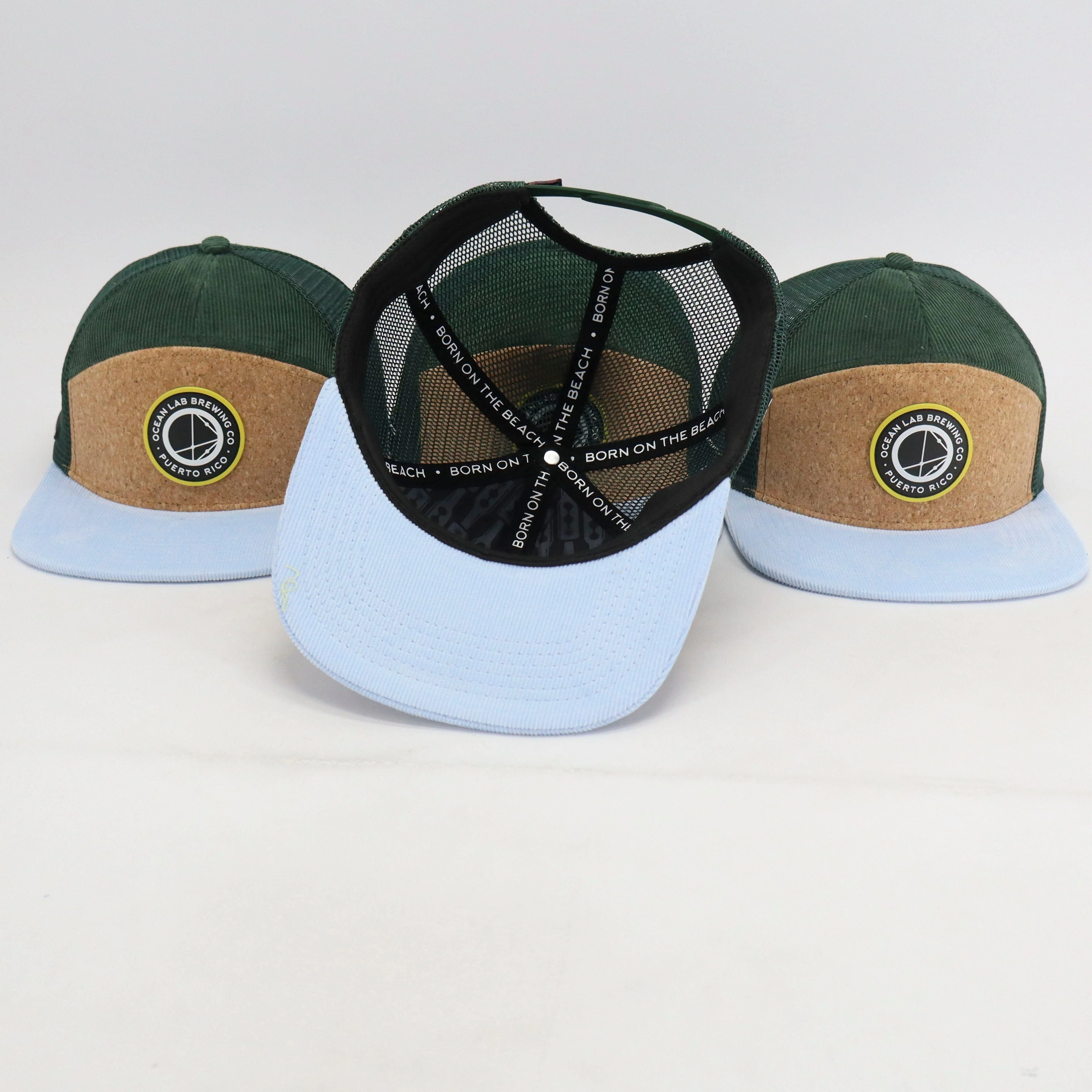 Corporate Logo Seven Panel Cap - Image 4