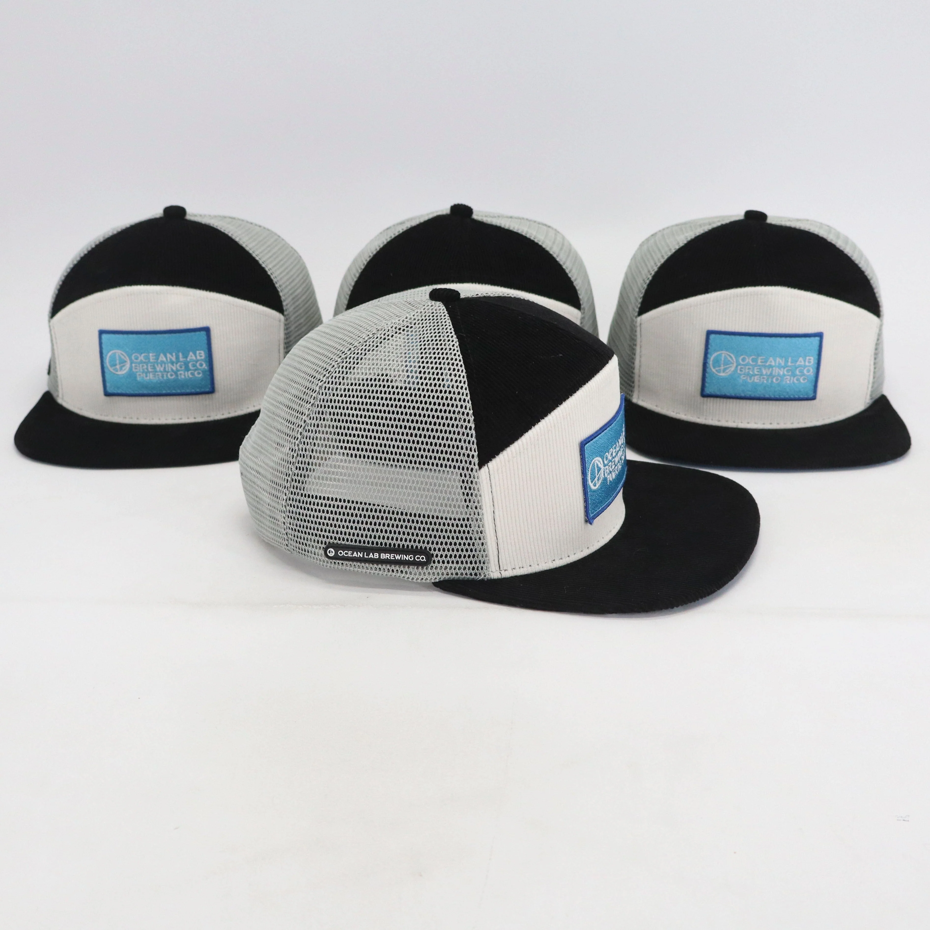 Corporate Logo Seven Panel Cap - Image 7