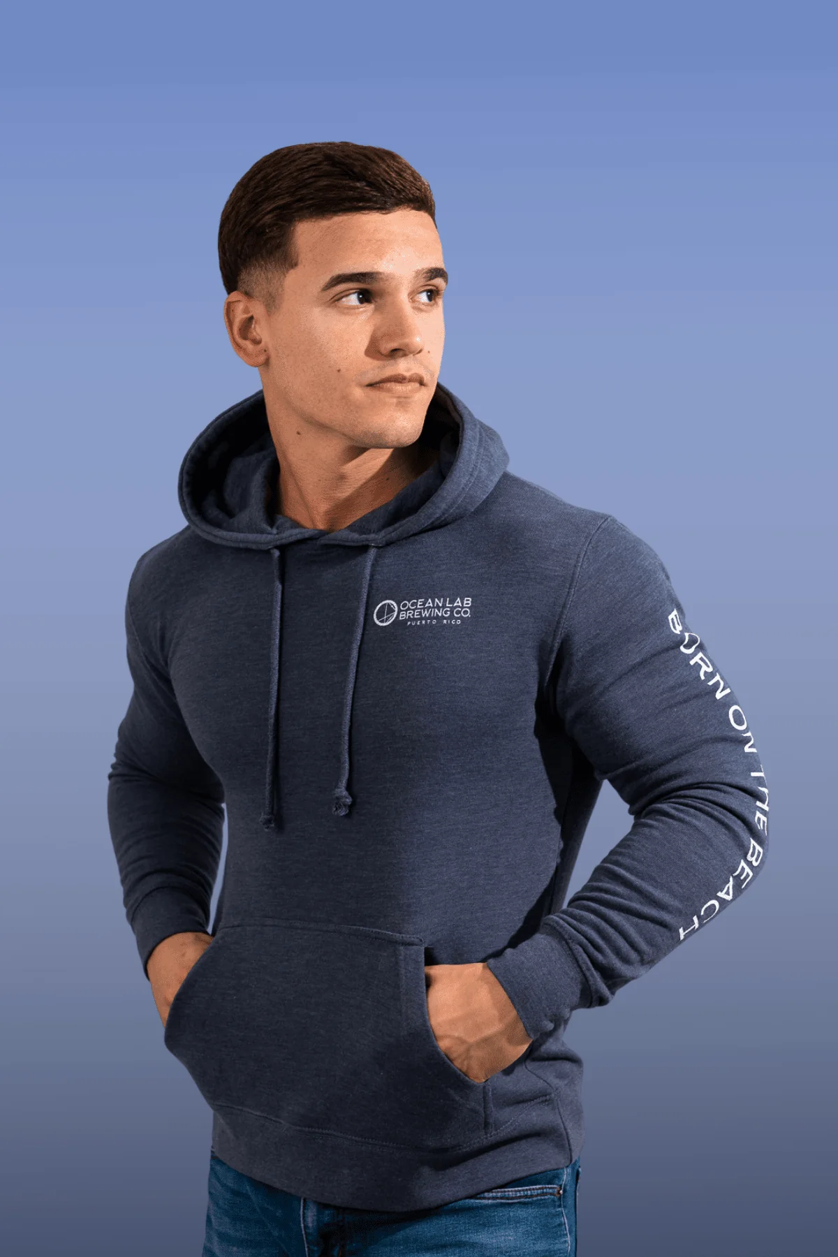 Diver Octopus Terry Hooodie - Image 2