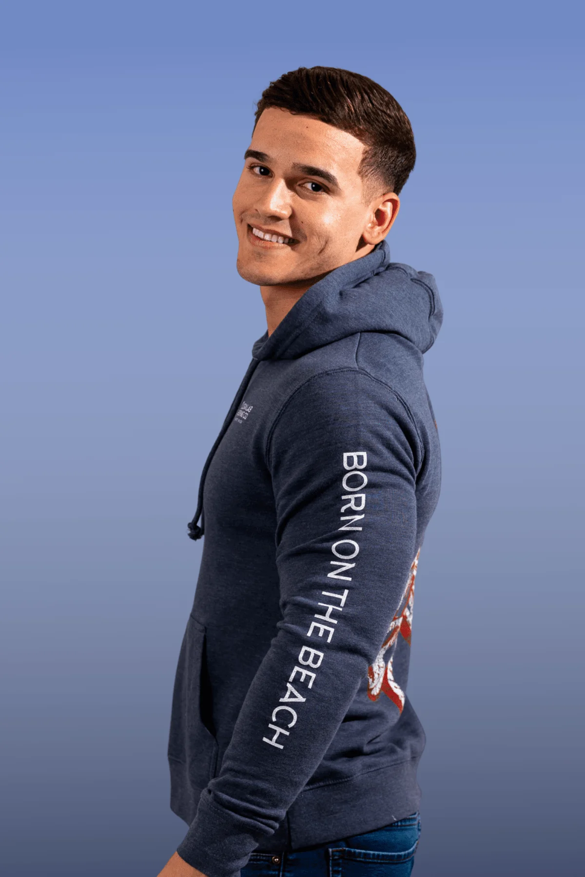 Diver Octopus Terry Hooodie - Image 3