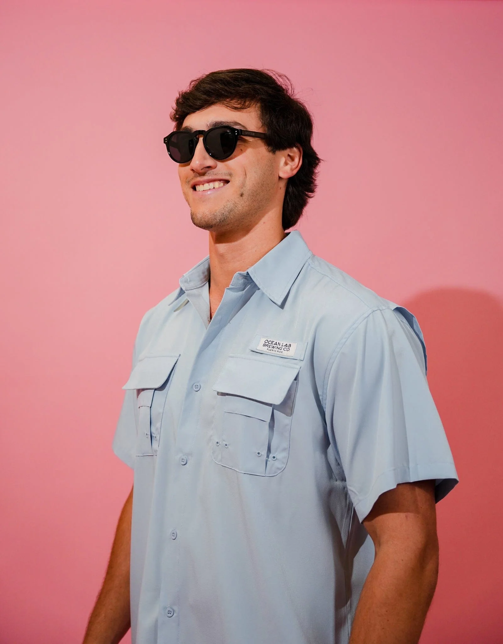 Fishing Shirt - Light Blue
