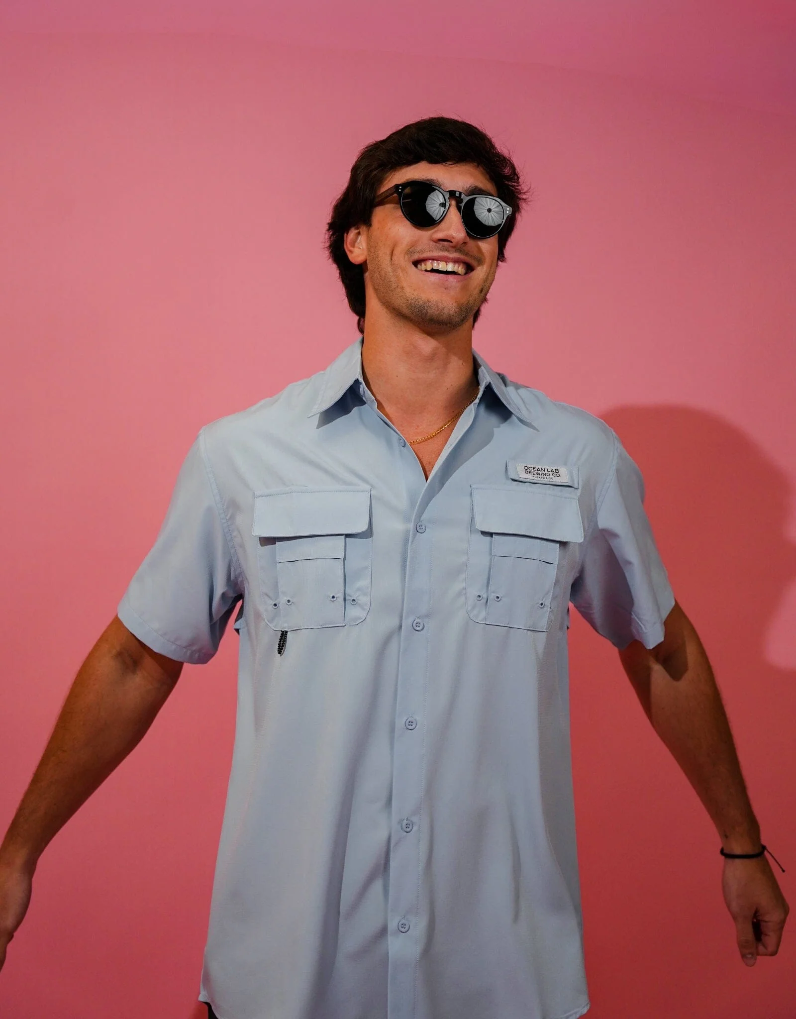 Fishing Shirt - Light Blue - Image 2