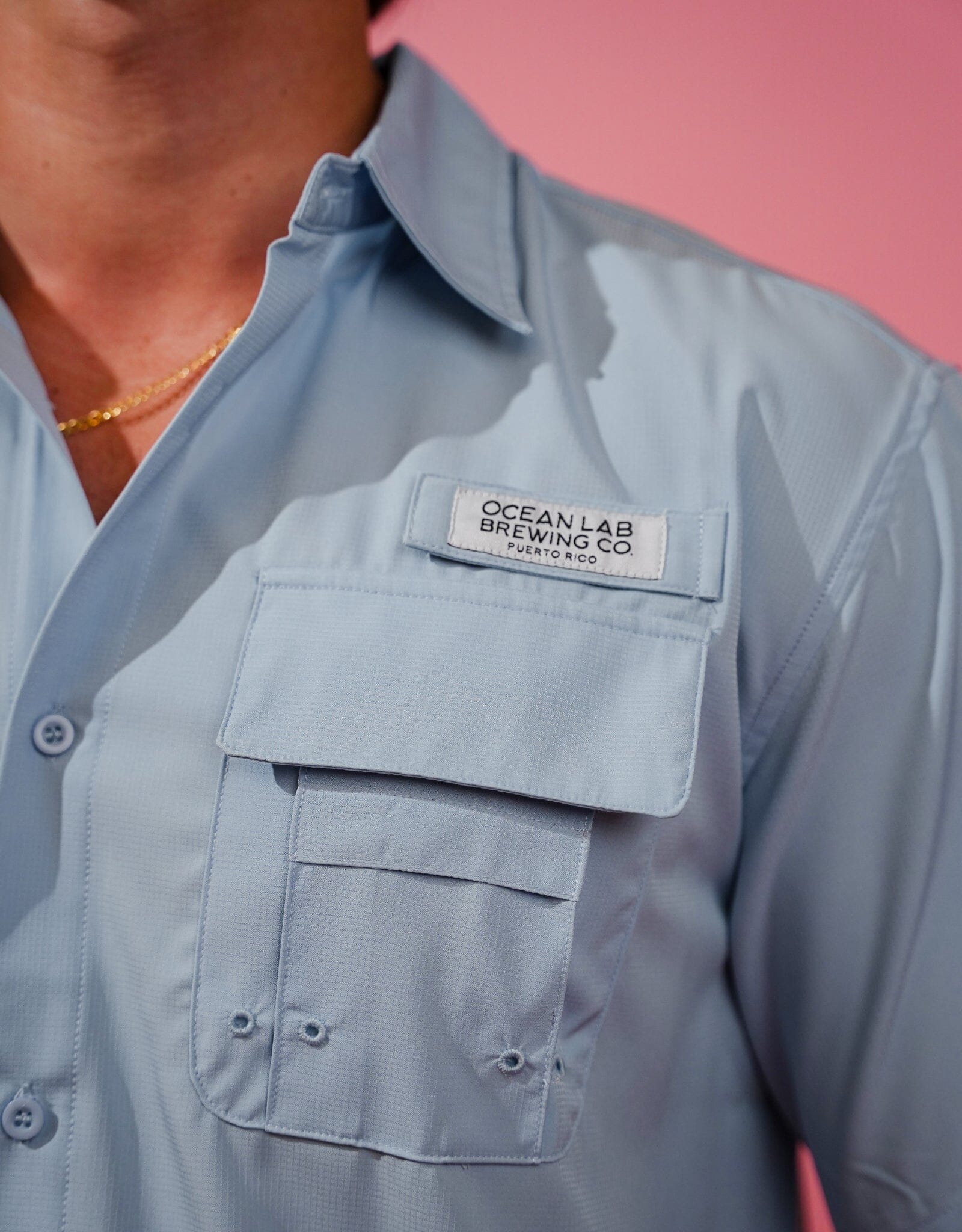 Fishing Shirt - Light Blue - Image 3