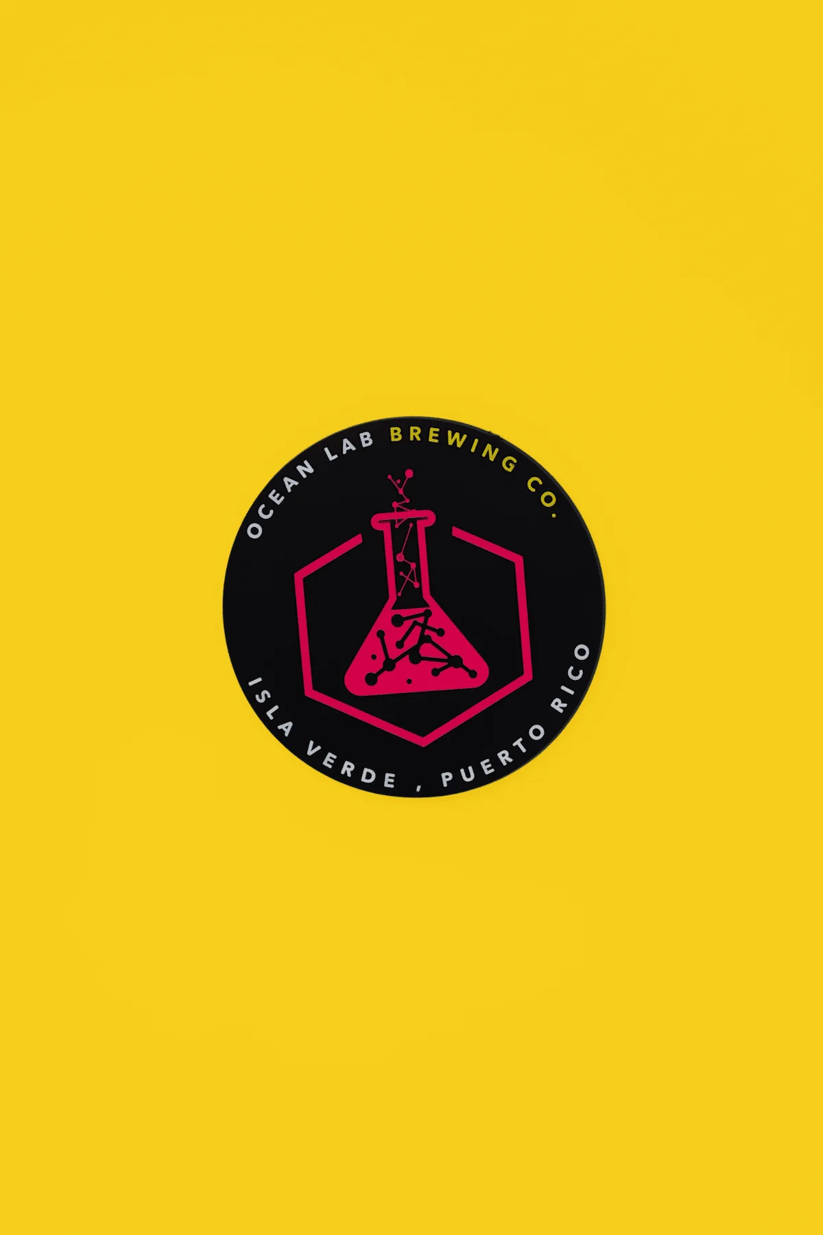 Flask Logo Coaster - Image 2