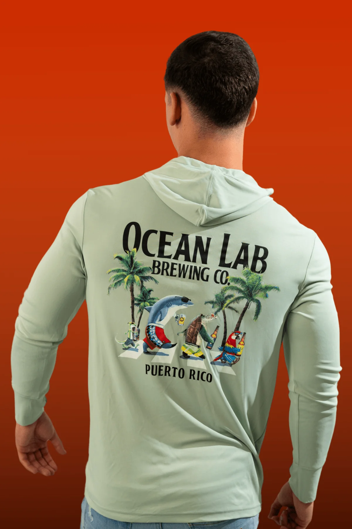 Follow the Sun Hooded Rashguard - Image 6