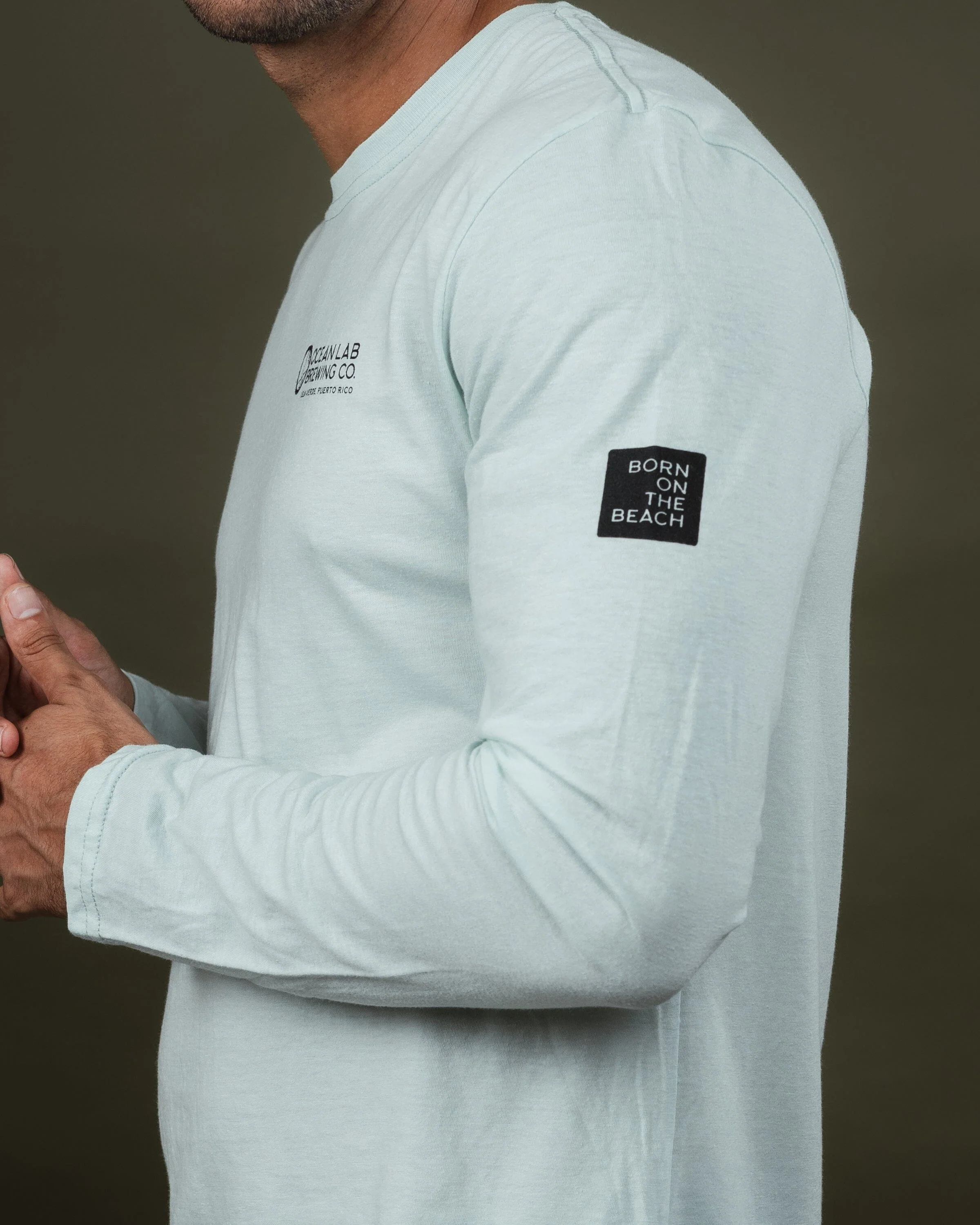 Follow The Sun Tri-Blend Long Sleeve T-Shirt - Image 2