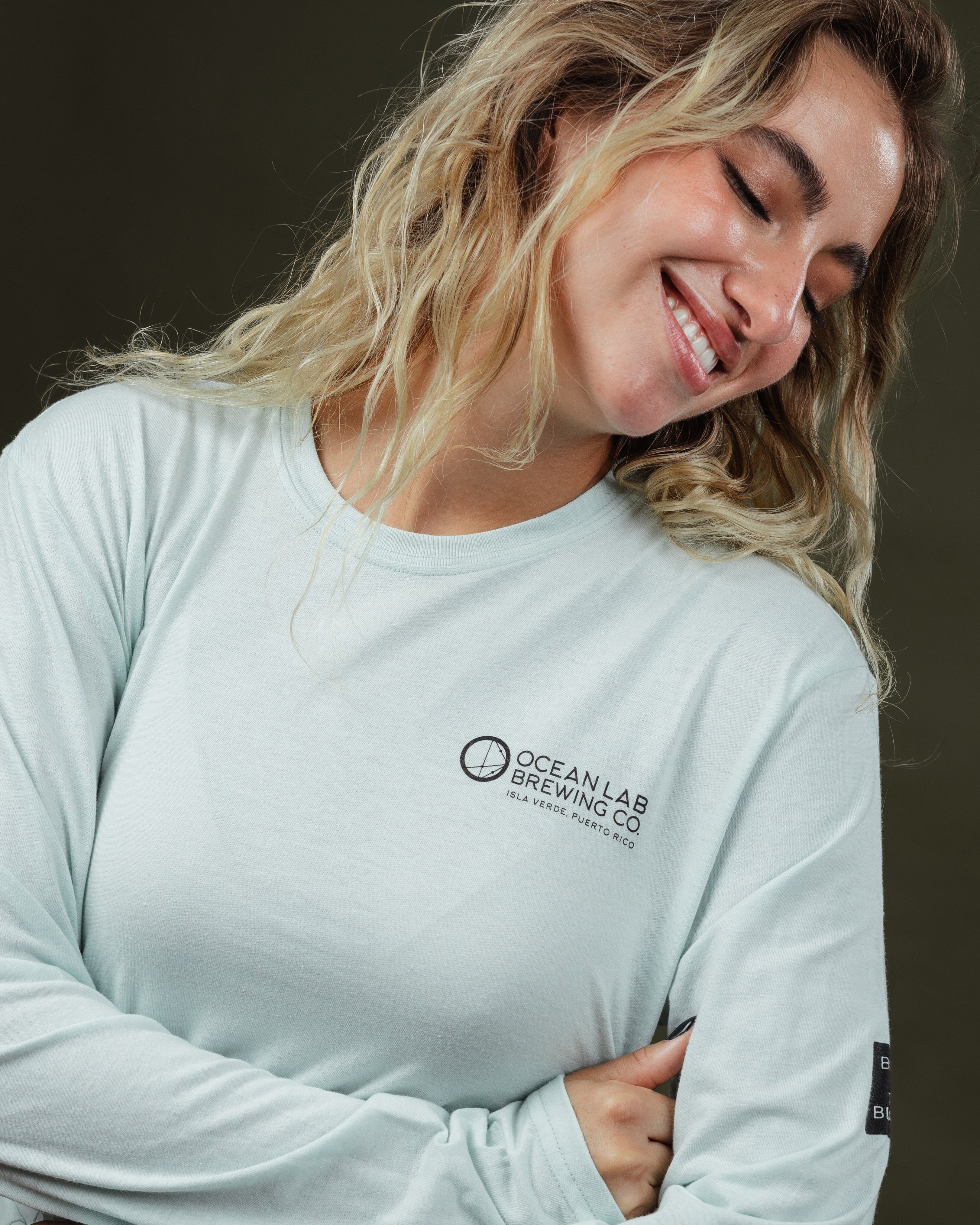 Follow The Sun Tri-Blend Long Sleeve T-Shirt - Image 4