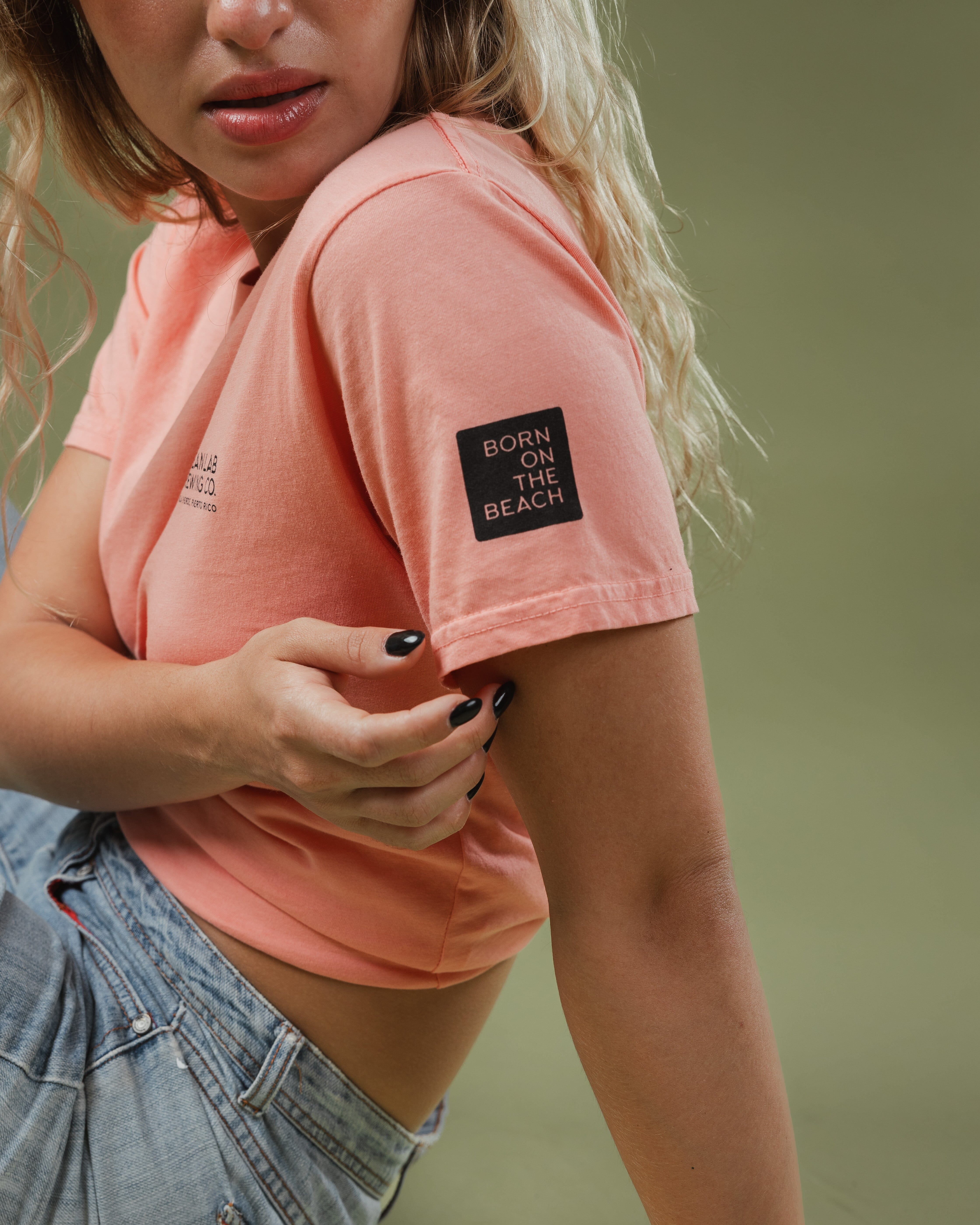 Follow The Sun Short Sleeve T-Shirt - Dusty Coral - Image 4