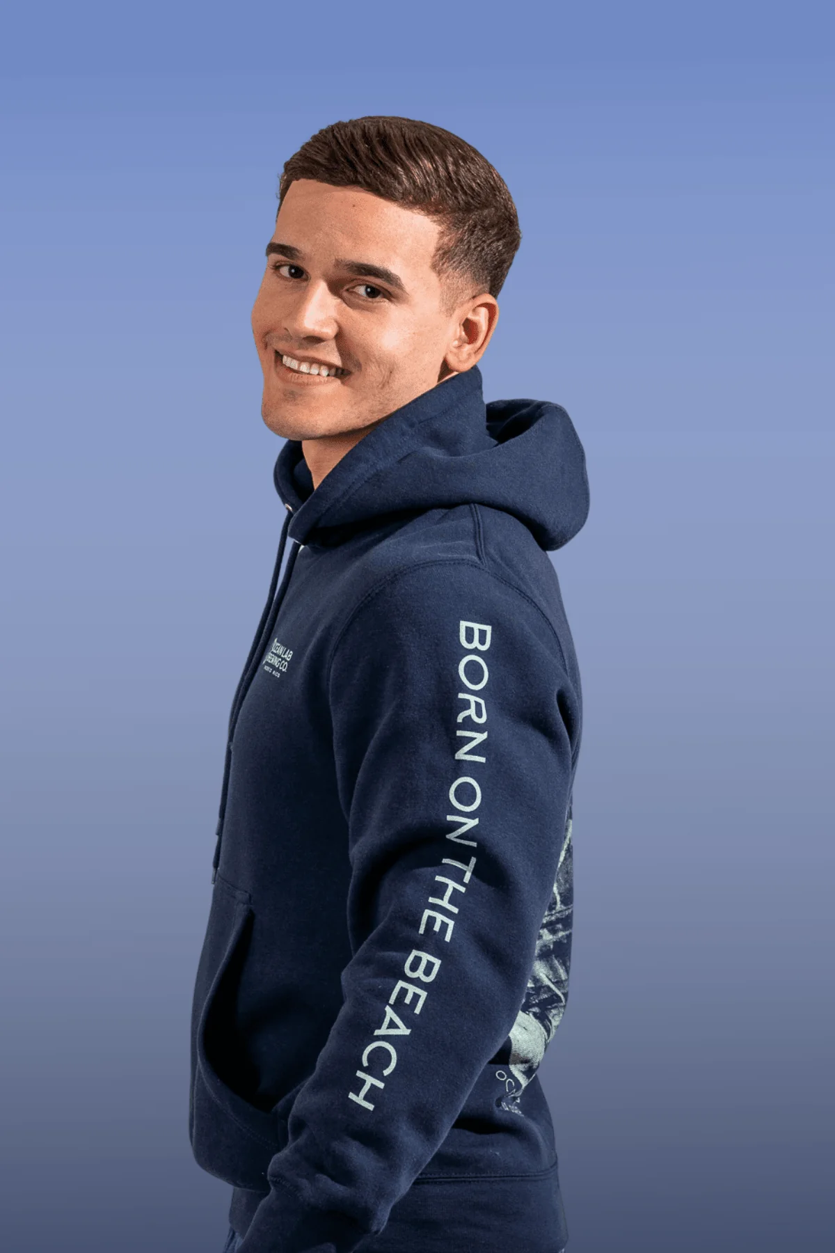 Helmet Classic Fleece Hoodie - Image 3