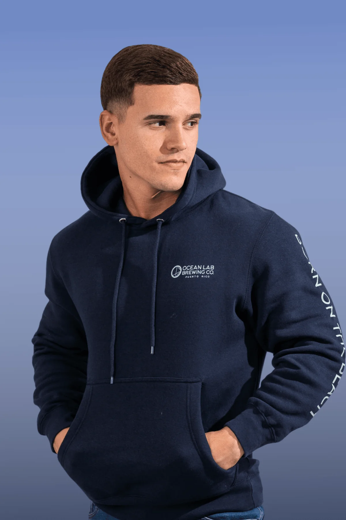 Helmet Classic Fleece Hoodie - Image 4