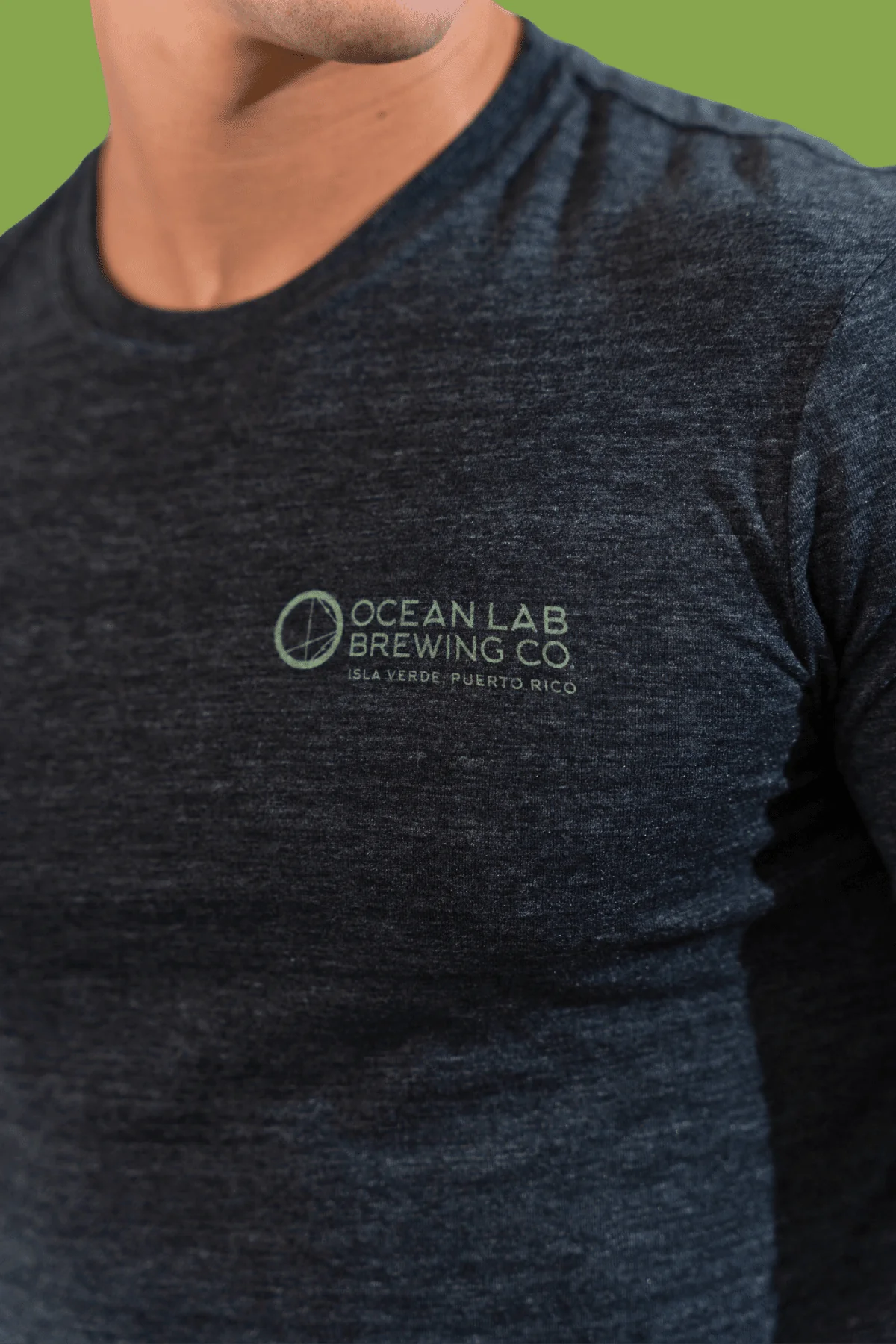 Helmet Tri-Blend Long Sleeve T-Shirt - Image 2