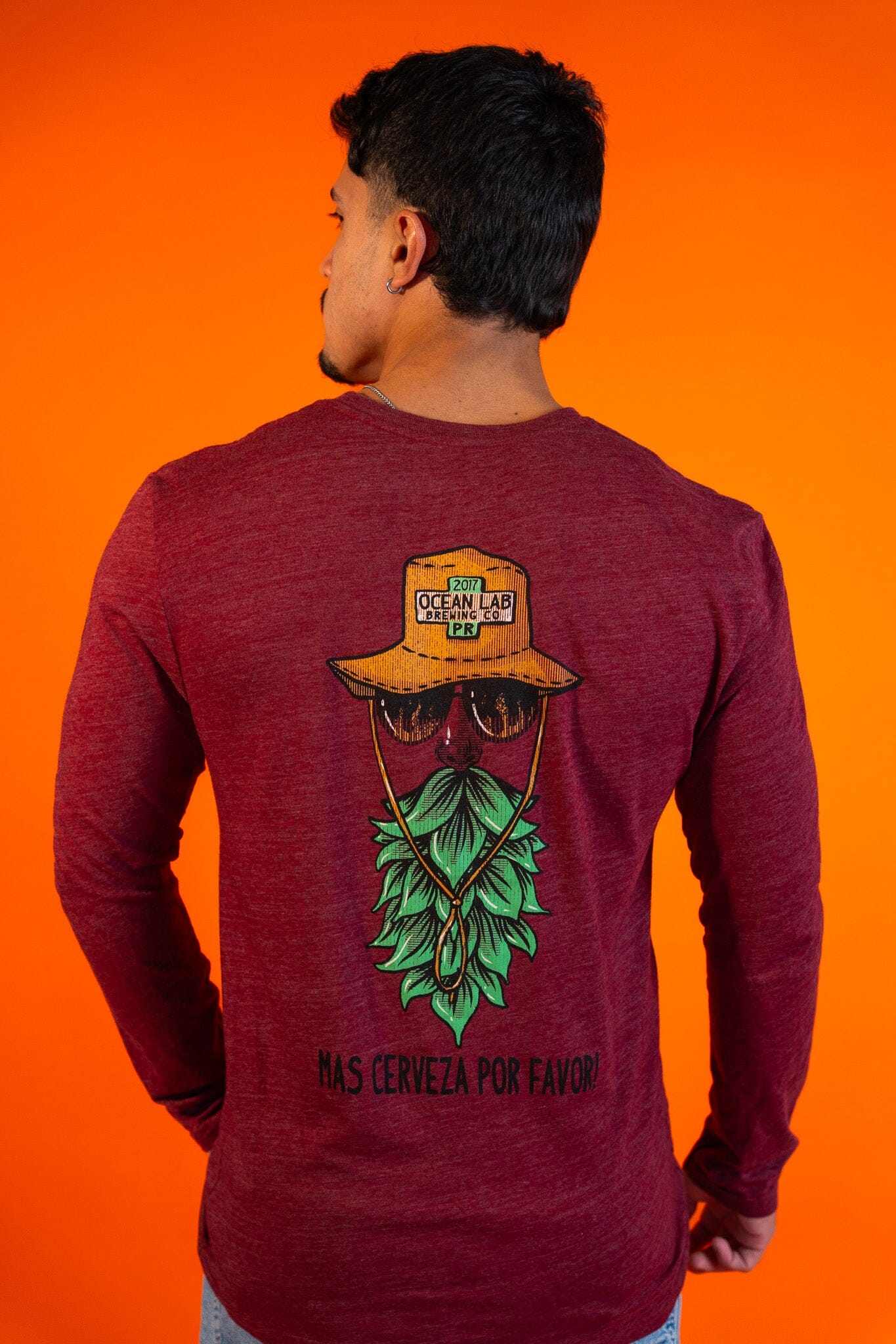 Hoppy Camper Tri-Blend Long Sleeve T-Shirt
