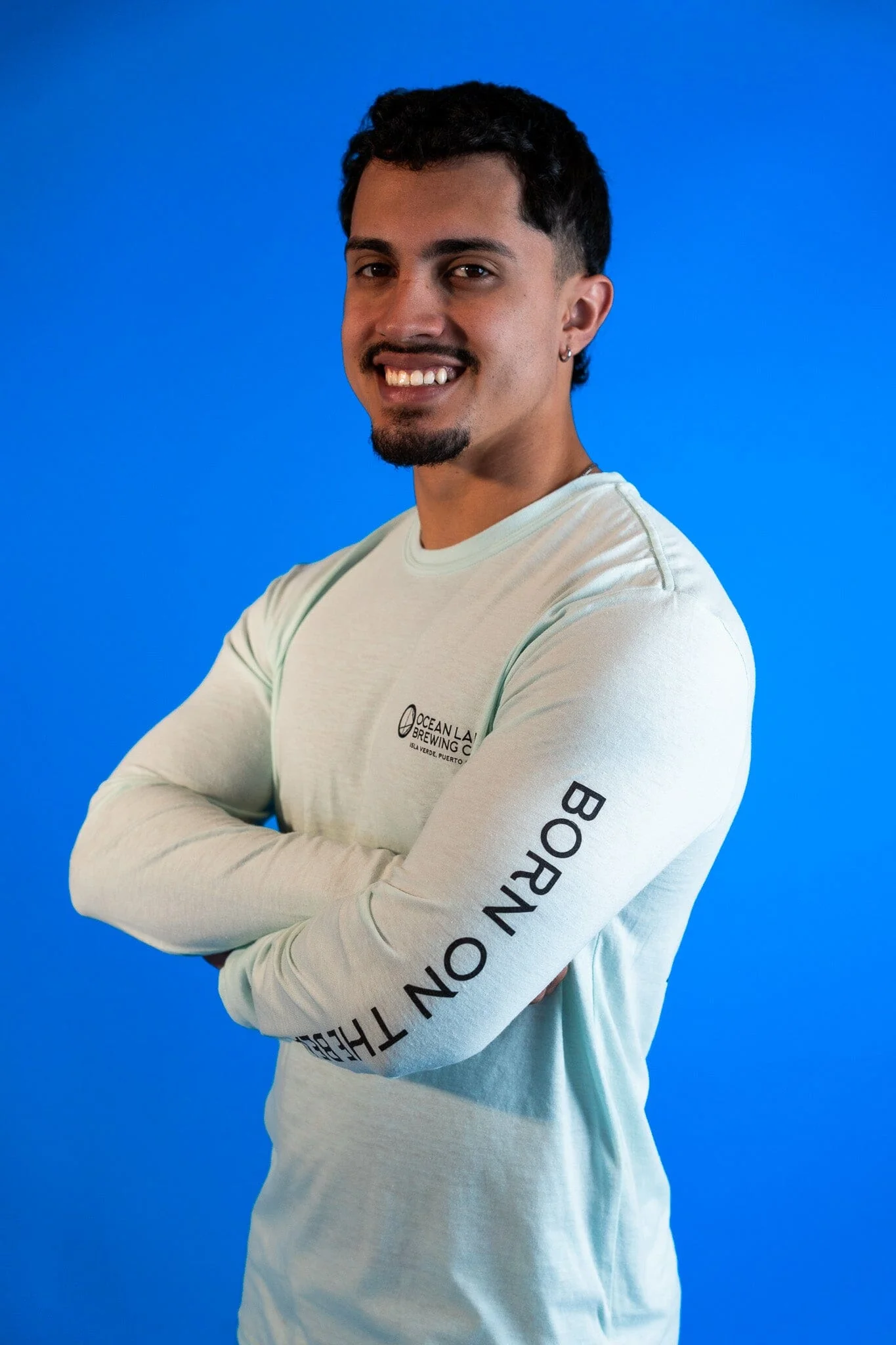Hoppy Camper Tri-Blend Long Sleeve T-Shirt - Image 4