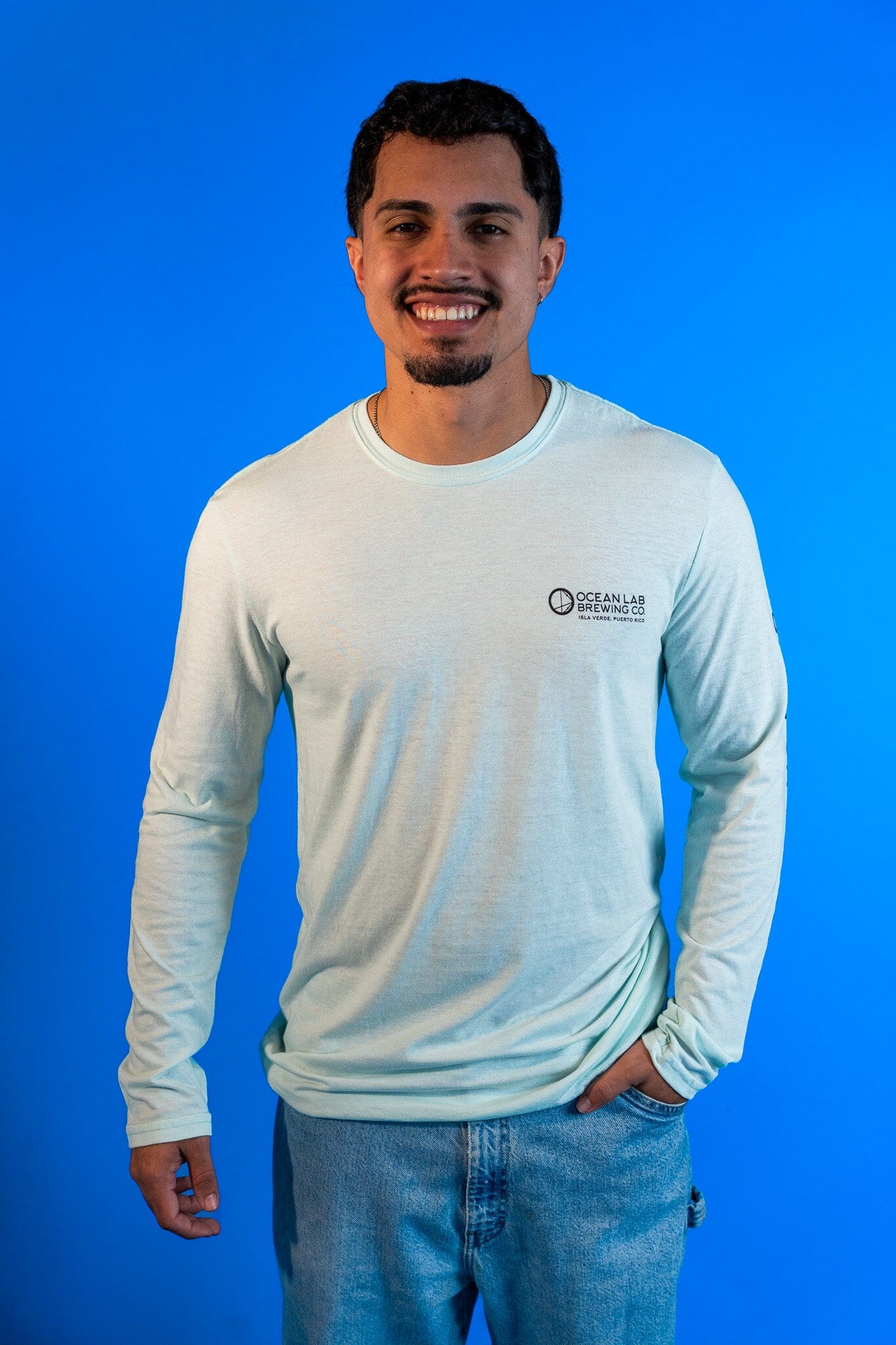 Hoppy Camper Tri-Blend Long Sleeve T-Shirt - Image 5