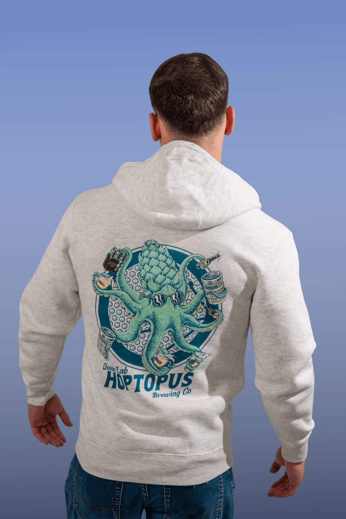 Hoptopus Full Zipper Hoodie