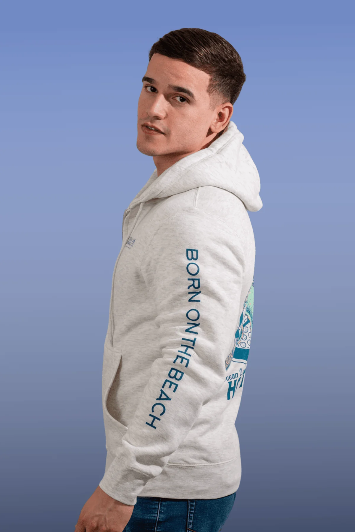 Hoptopus Full Zipper Hoodie - Image 3