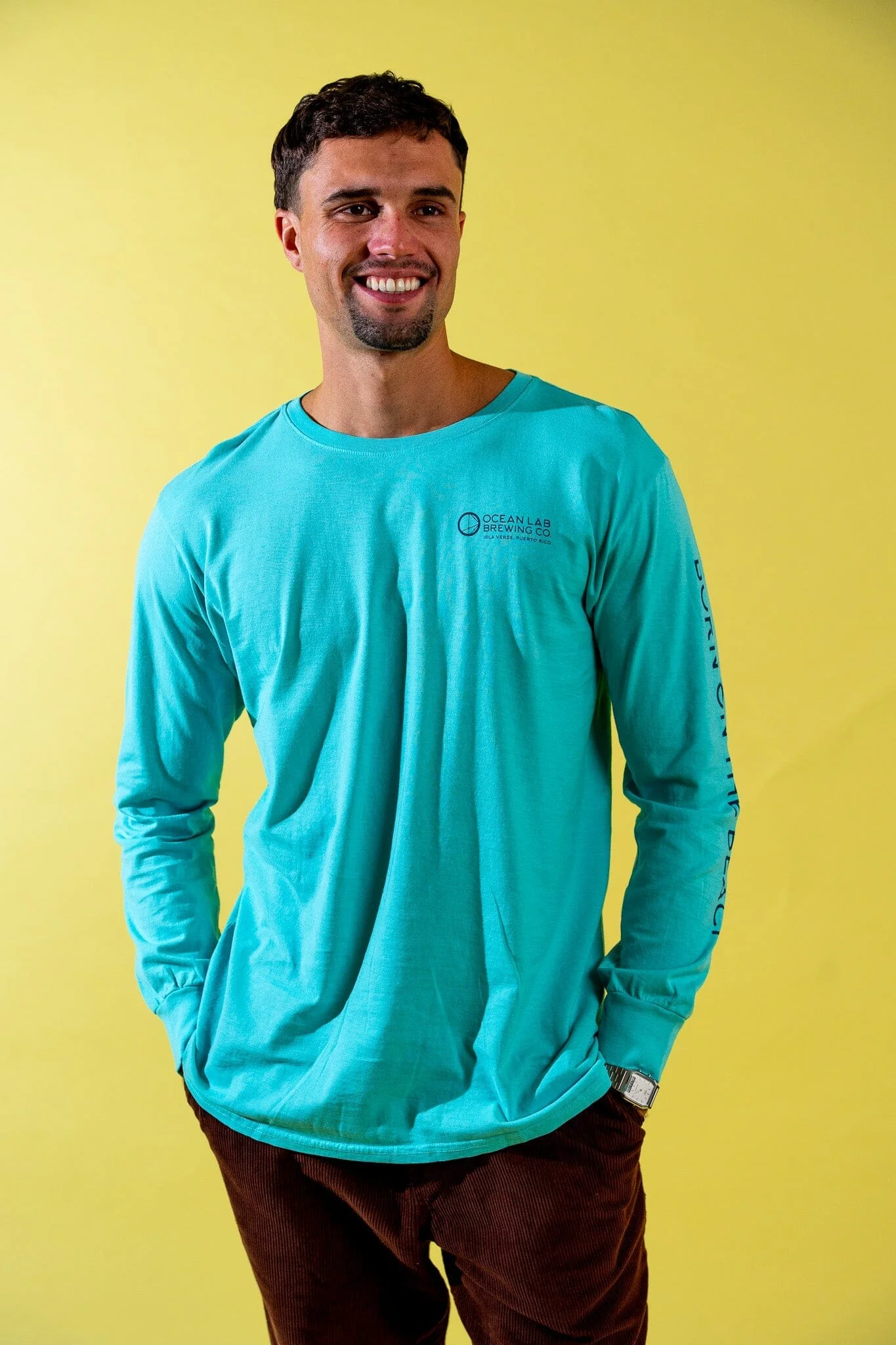 Hoptopus Mineral Washed Long Sleeve T-Shirt - Image 2