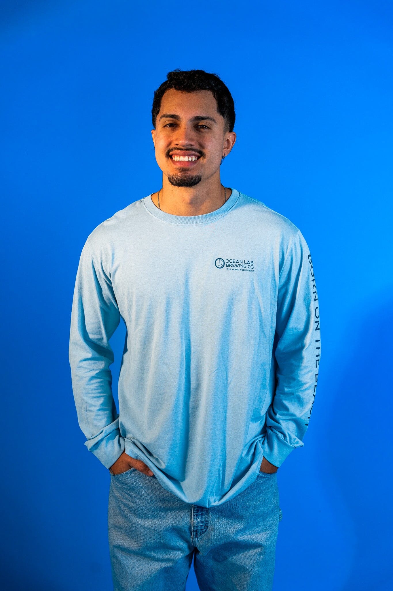 Hoptopus Mineral Washed Long Sleeve T-Shirt - Image 4