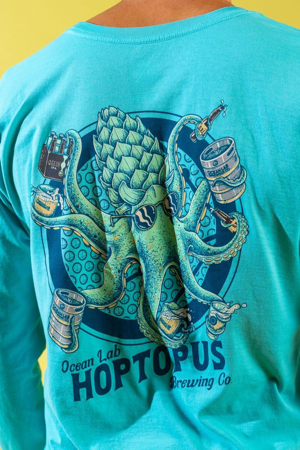 Hoptopus Short Sleeve T-Shirt - Image 4