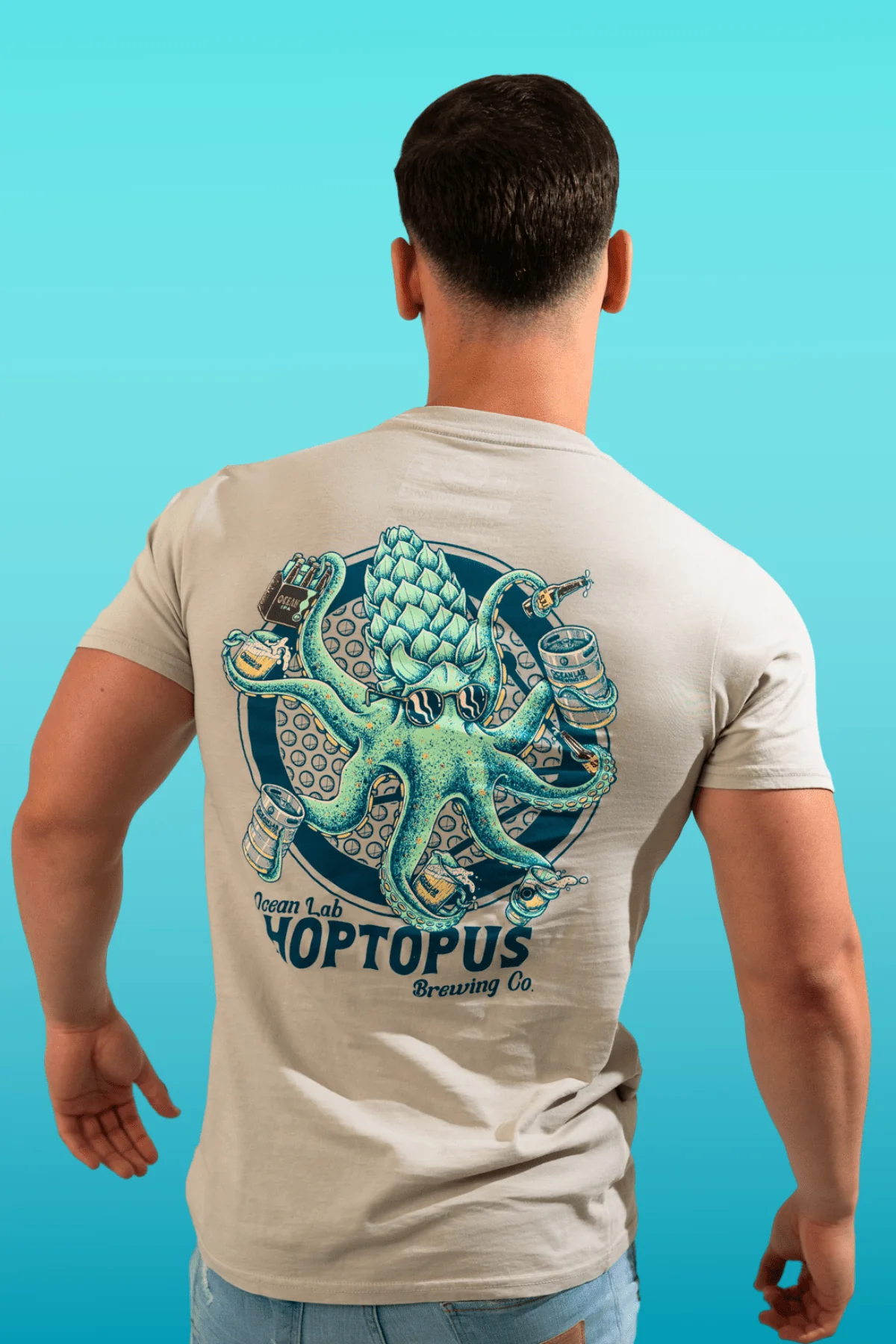 Hoptopus Short Sleeve T-Shirt - Image 8