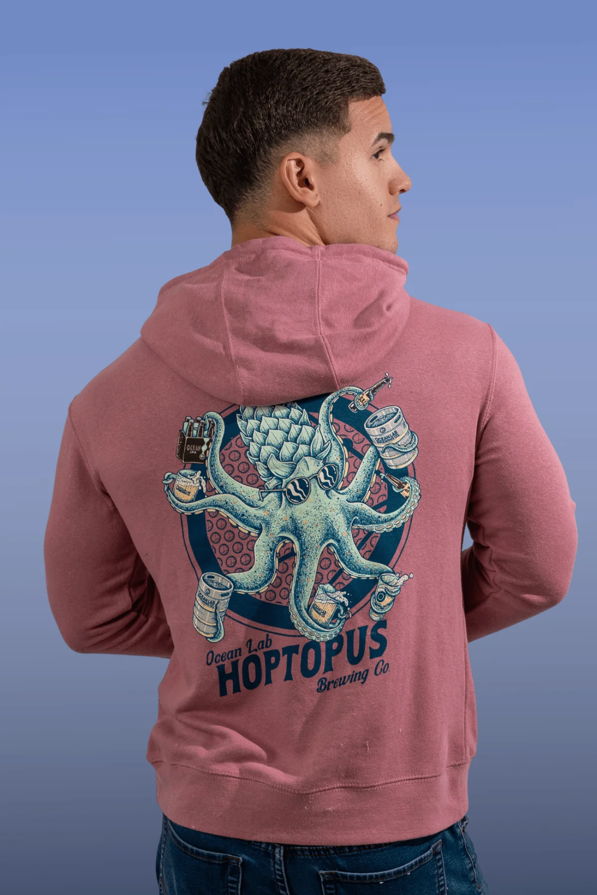 Hoptopus Terry Hoodie