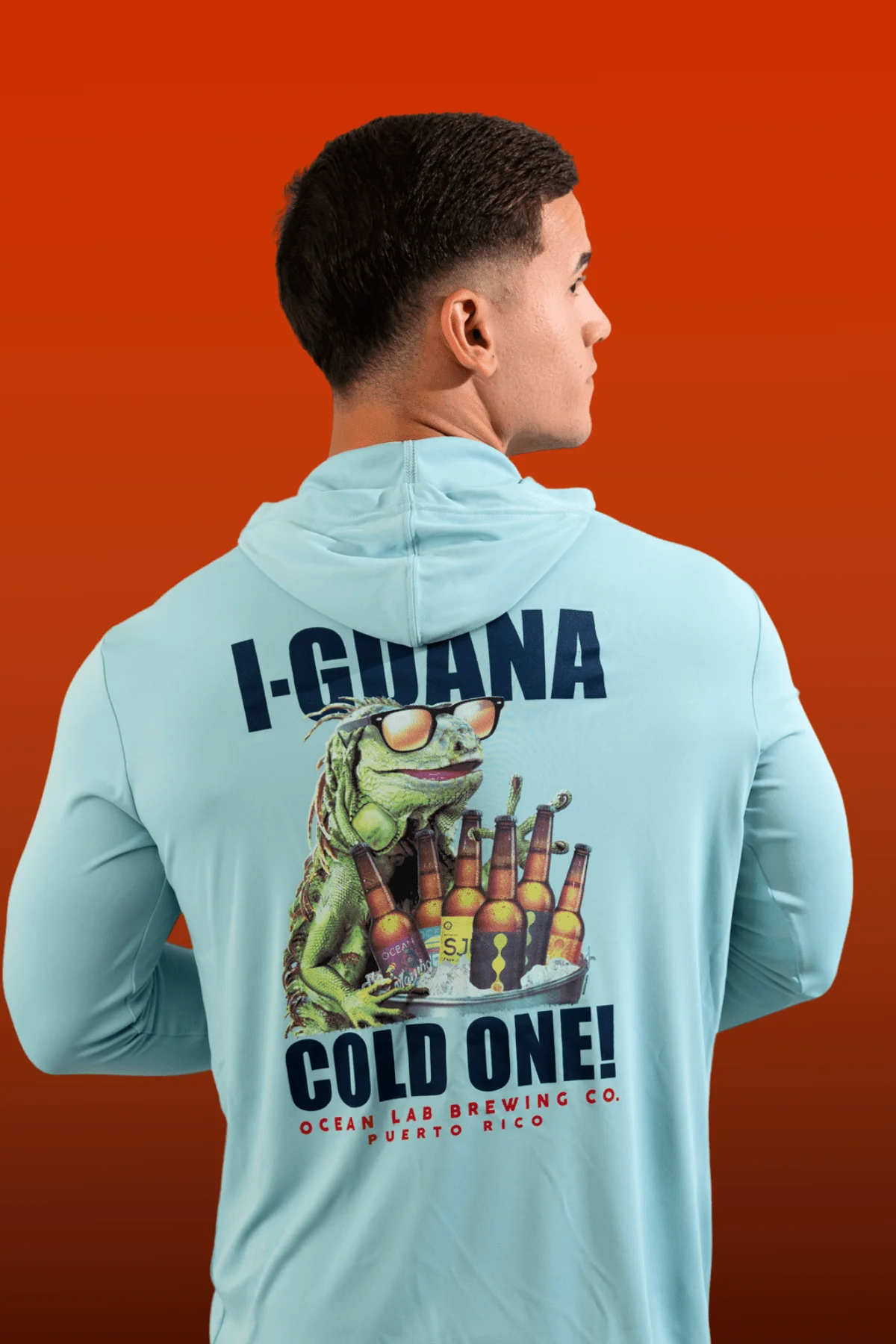 I-Guana Cold One Hooded Rashguard